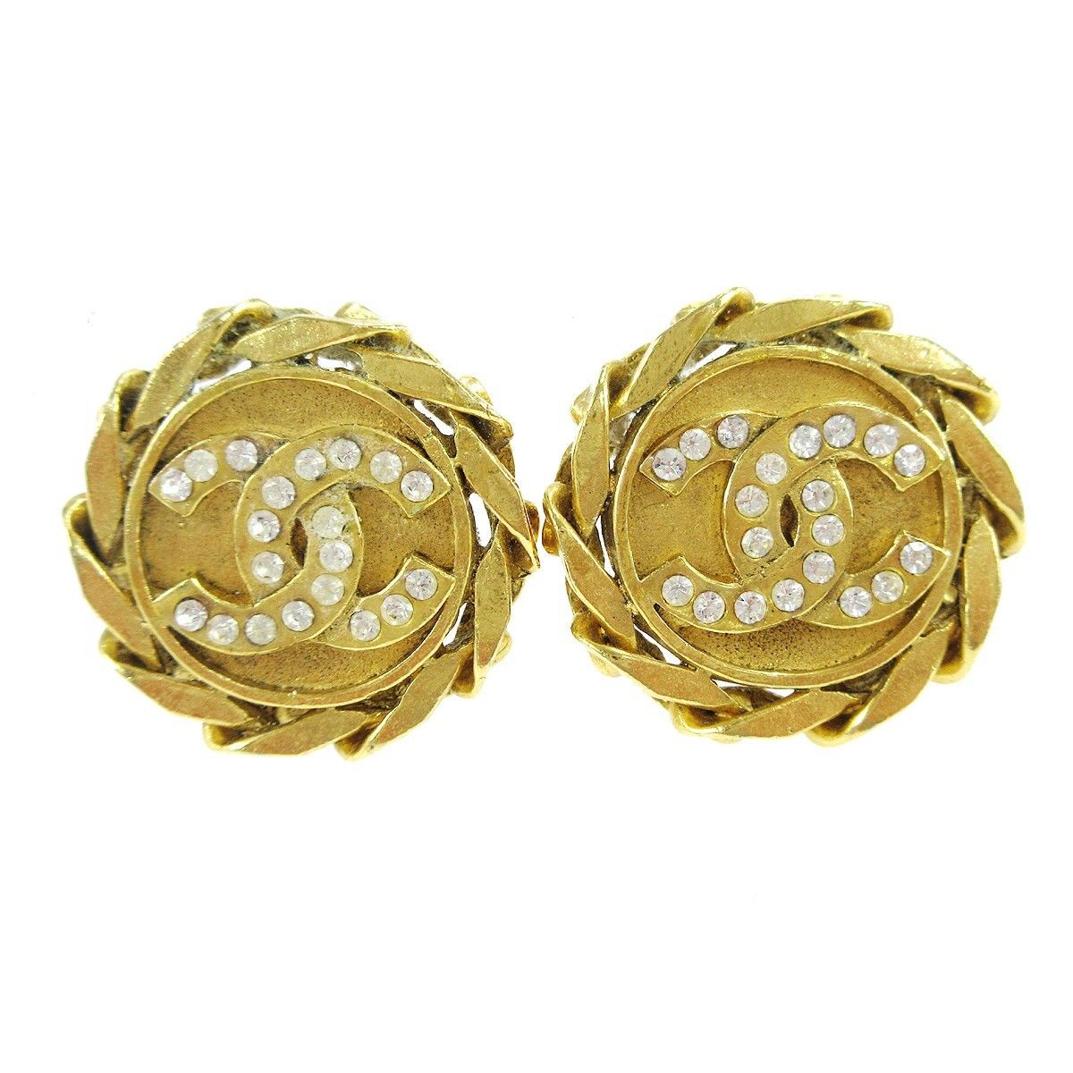 Chanel Chanel CC Button Clip-On Metal with Faux Pearl Size ONE SIZE - 1 Thumbnail