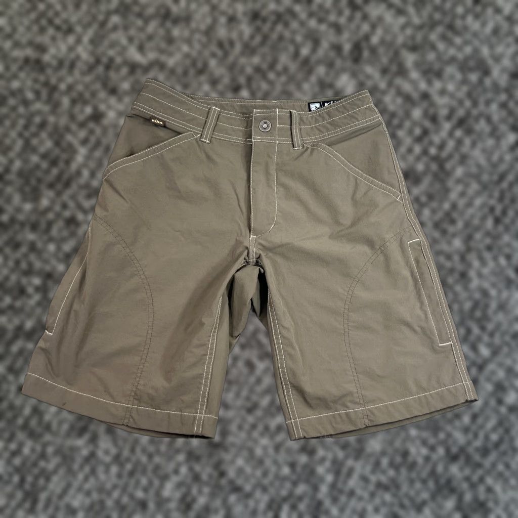 Vintage Kuhl Renegade Shorts Mens 30 Brown Outdoor Performance Lightweight Hiking Size US 30 / EU 46 - 1 Thumbnail