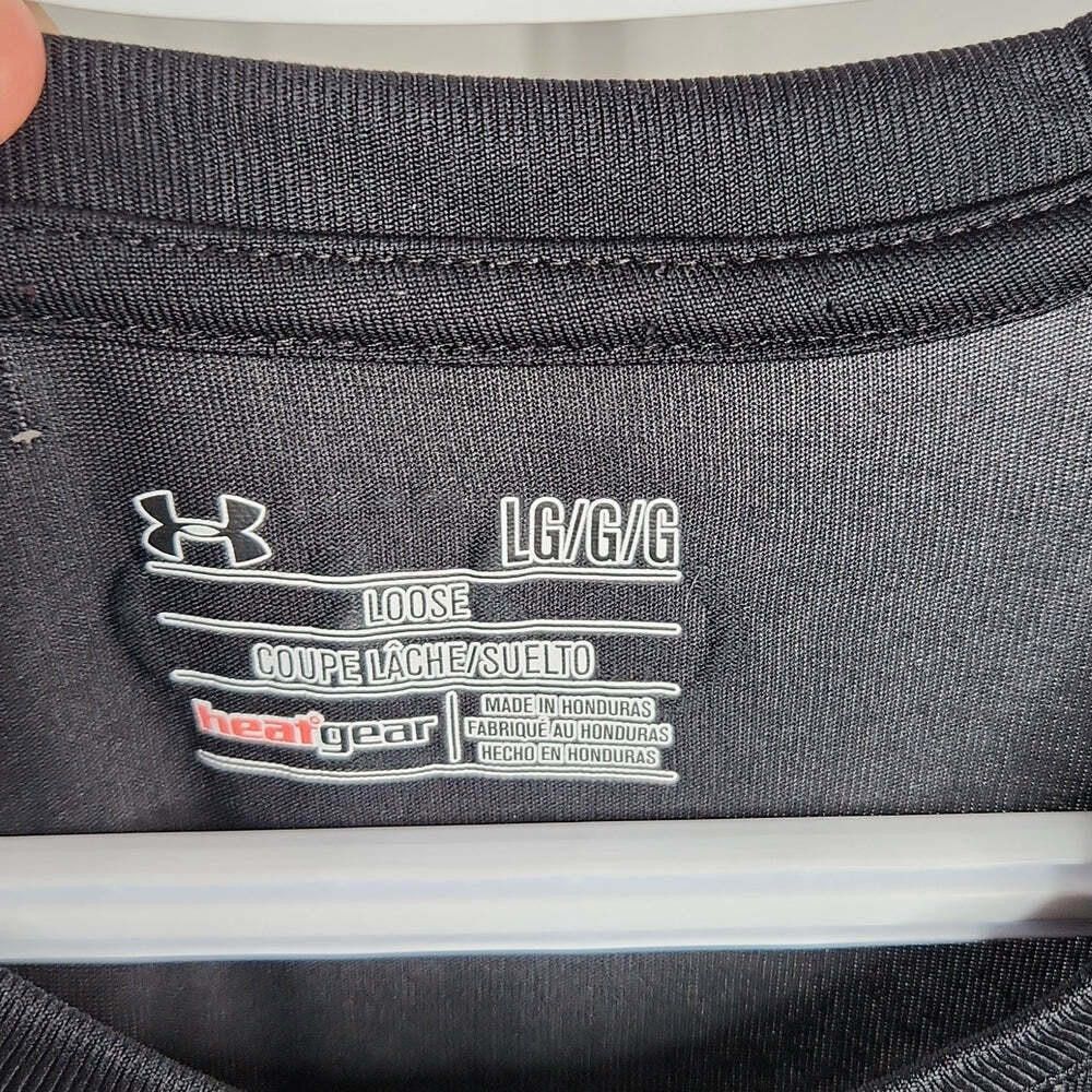 Under Armour Under Rmour Heatgear T Shirt Black Ns Yellow Logo Large Size US L / EU 52-54 / 3 - 4 Thumbnail