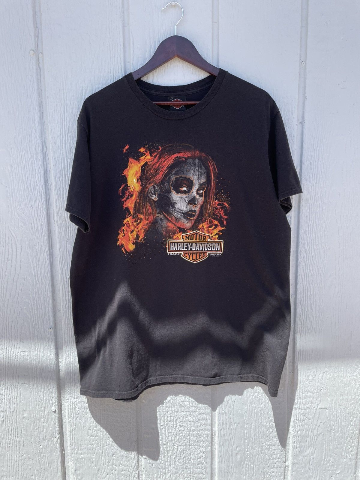 Harley Davidson Vintage 2000s Harley Davidson thunder black xl t-shirt Size US XL / EU 56 / 4 - 2 Thumbnail