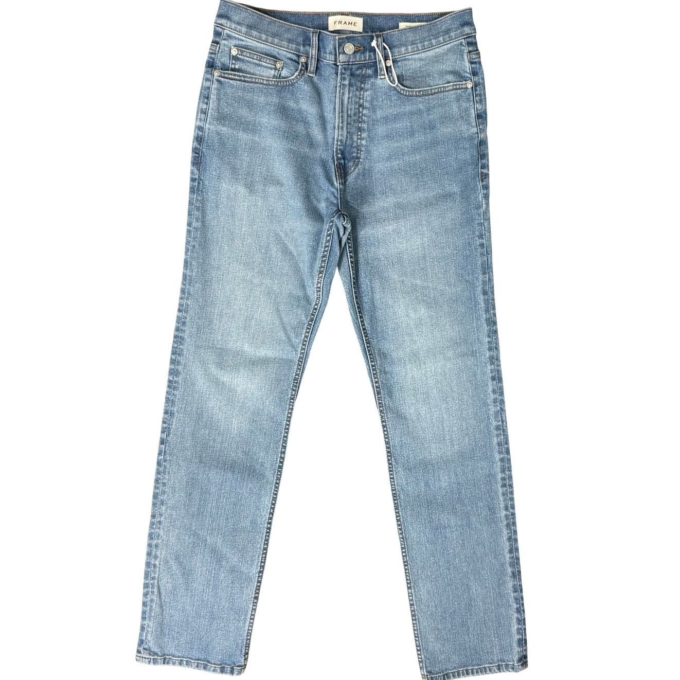 Frame Frame Modern Straight Elysian Blue Slim Jeans sz 31 x 32 NEW Size US 31 - 1 Thumbnail