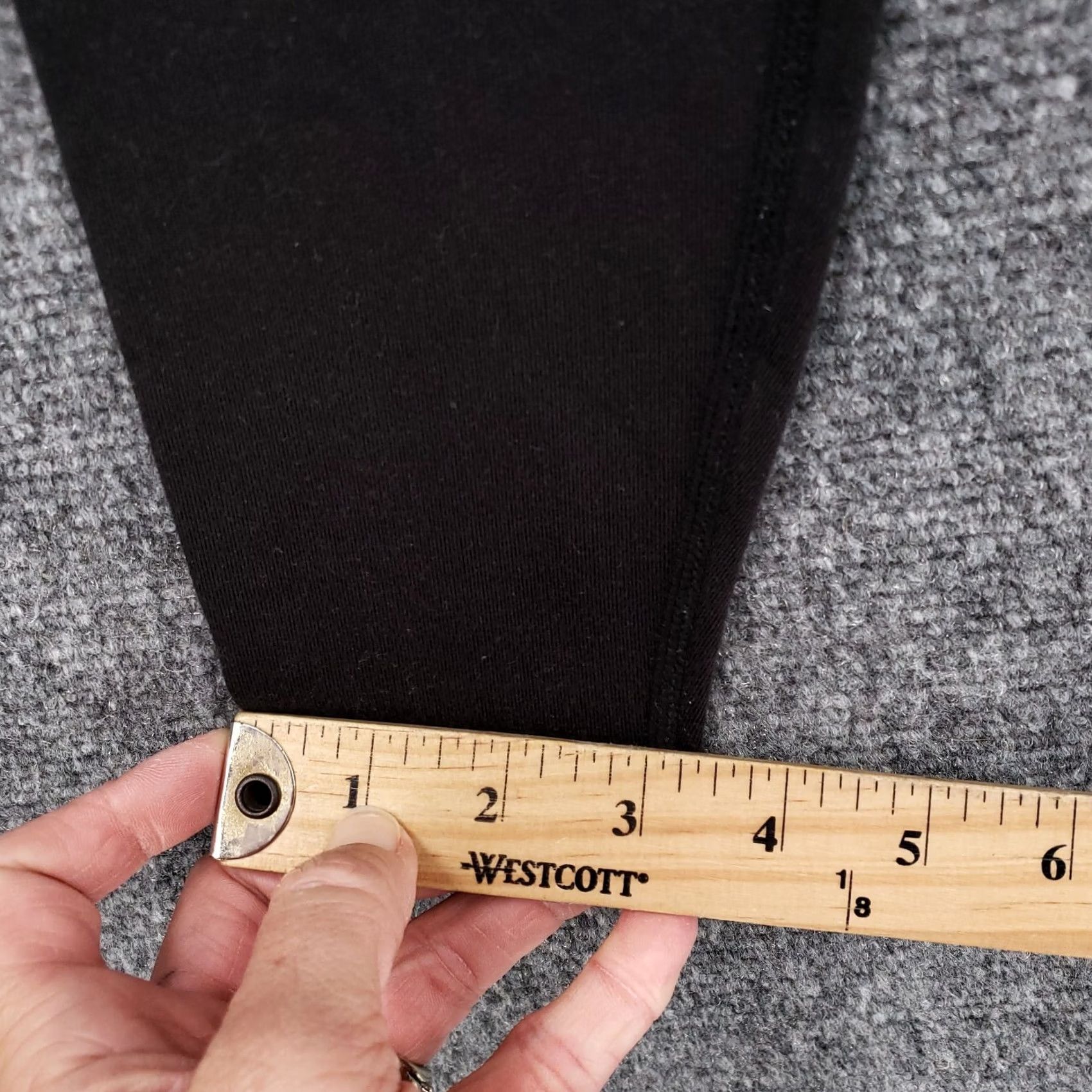 Vintage Universal Studios Leggings Womens XS Black High Waist Active Yoga Gym Size 26" / US 2 / IT 38 - 7 Thumbnail