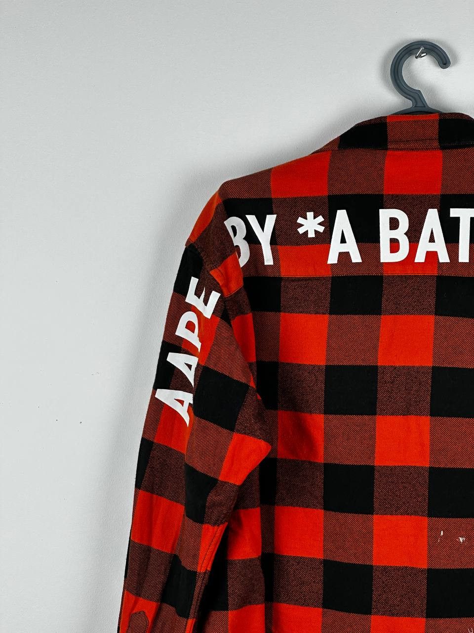 Aape × Bape AAPE BY A BATHING APE Check Overshirt Size L Size US L / EU 52-54 / 3 - 11 Thumbnail