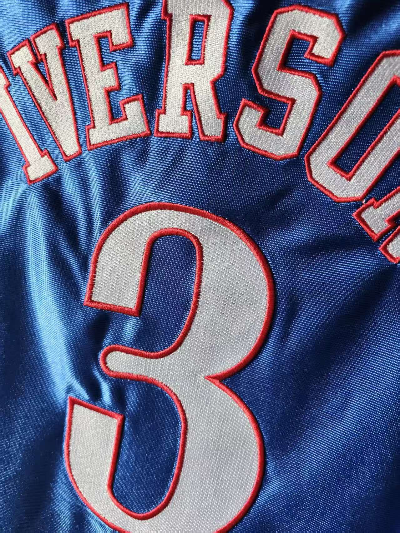 NBA Allen Iverson Jersey Philadelphia 76ers 3 Double Stitched Size US XL / EU 56 / 4 - 5 Thumbnail