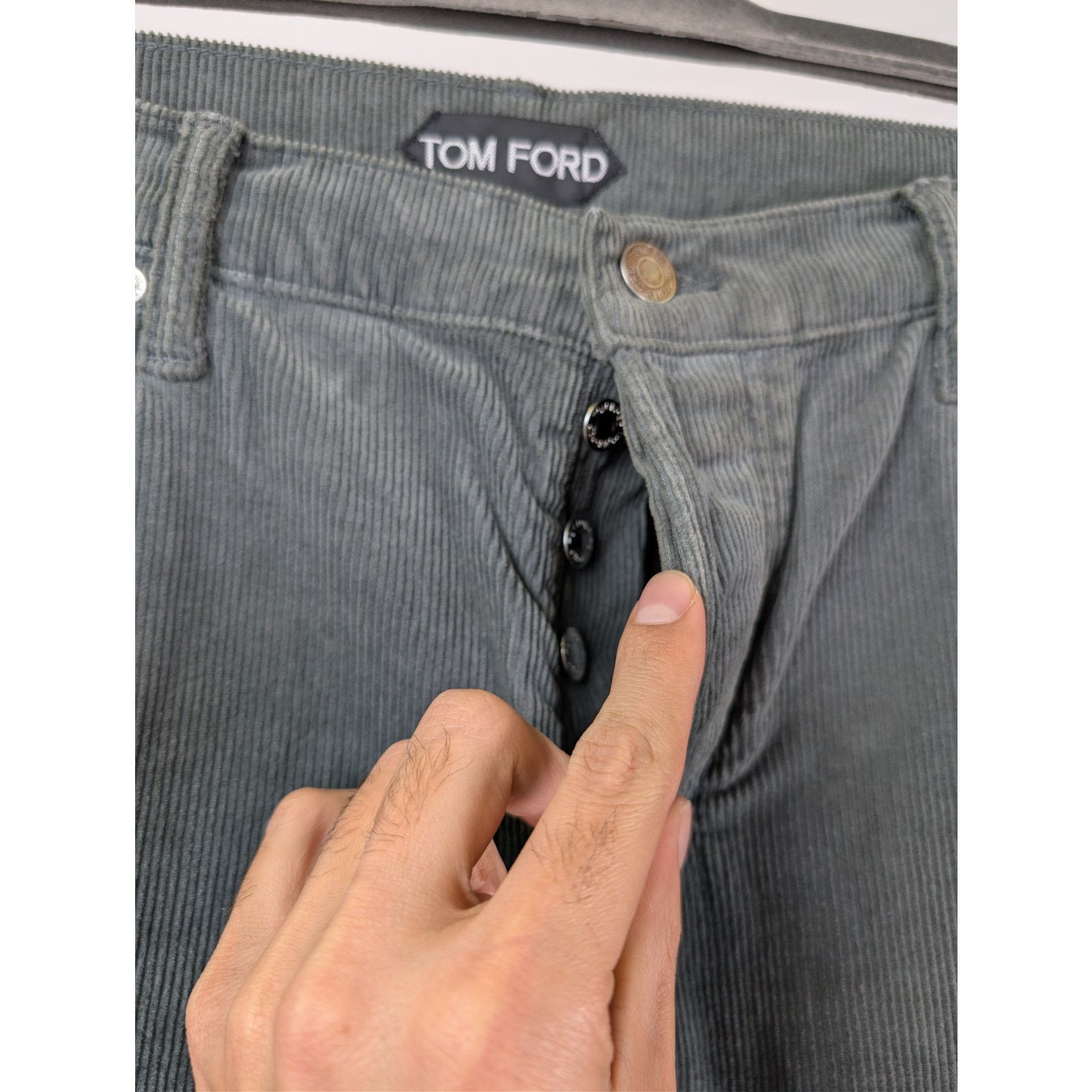 Tom Ford o1rshd1 Denim Straight Jean in Black Size US 40 / EU 56 - 8 Thumbnail