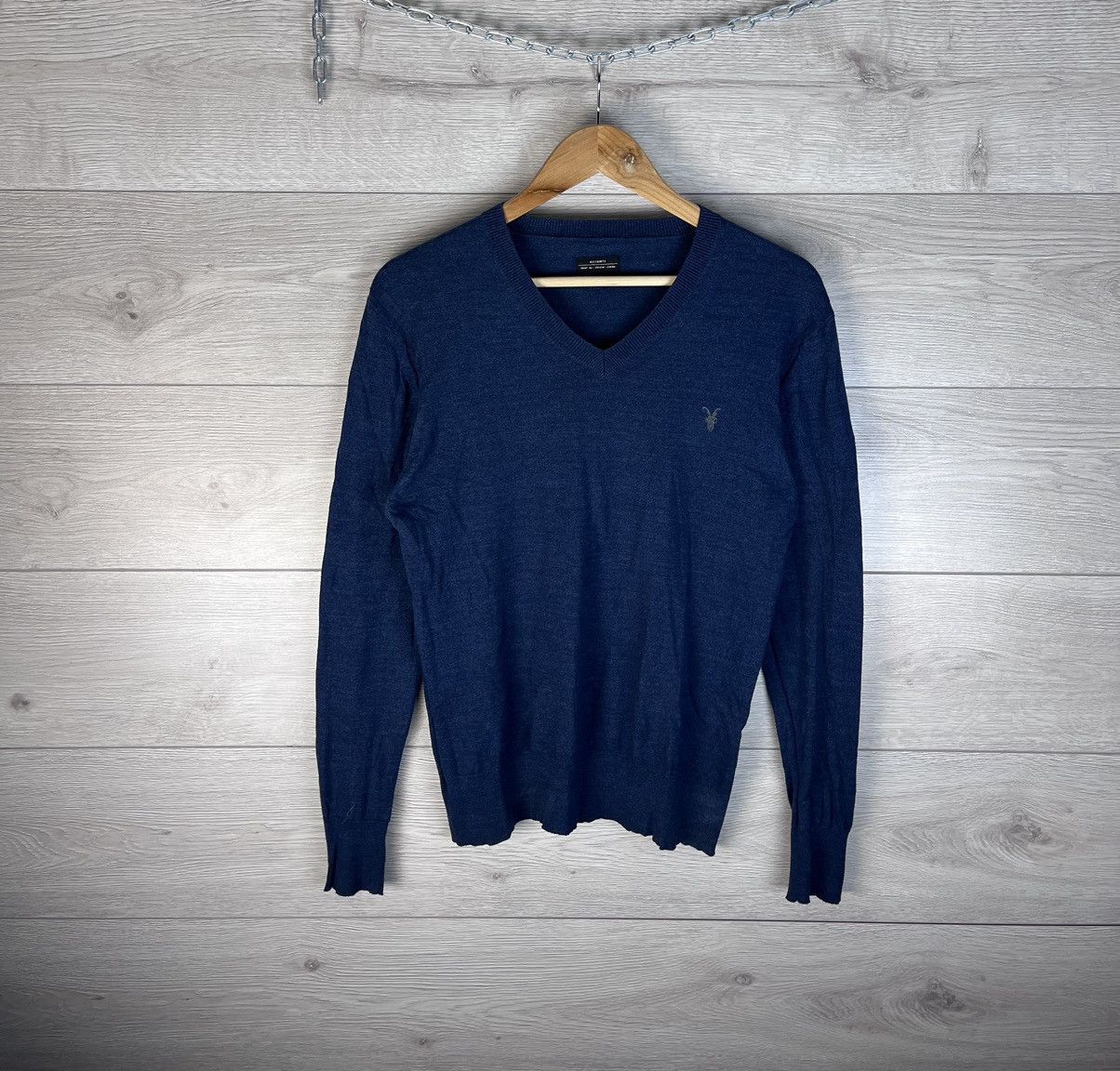 Allsaints Men's sweater Allsaints size M 100% cotton Size US M / EU 48-50 / 2 - 1 Thumbnail
