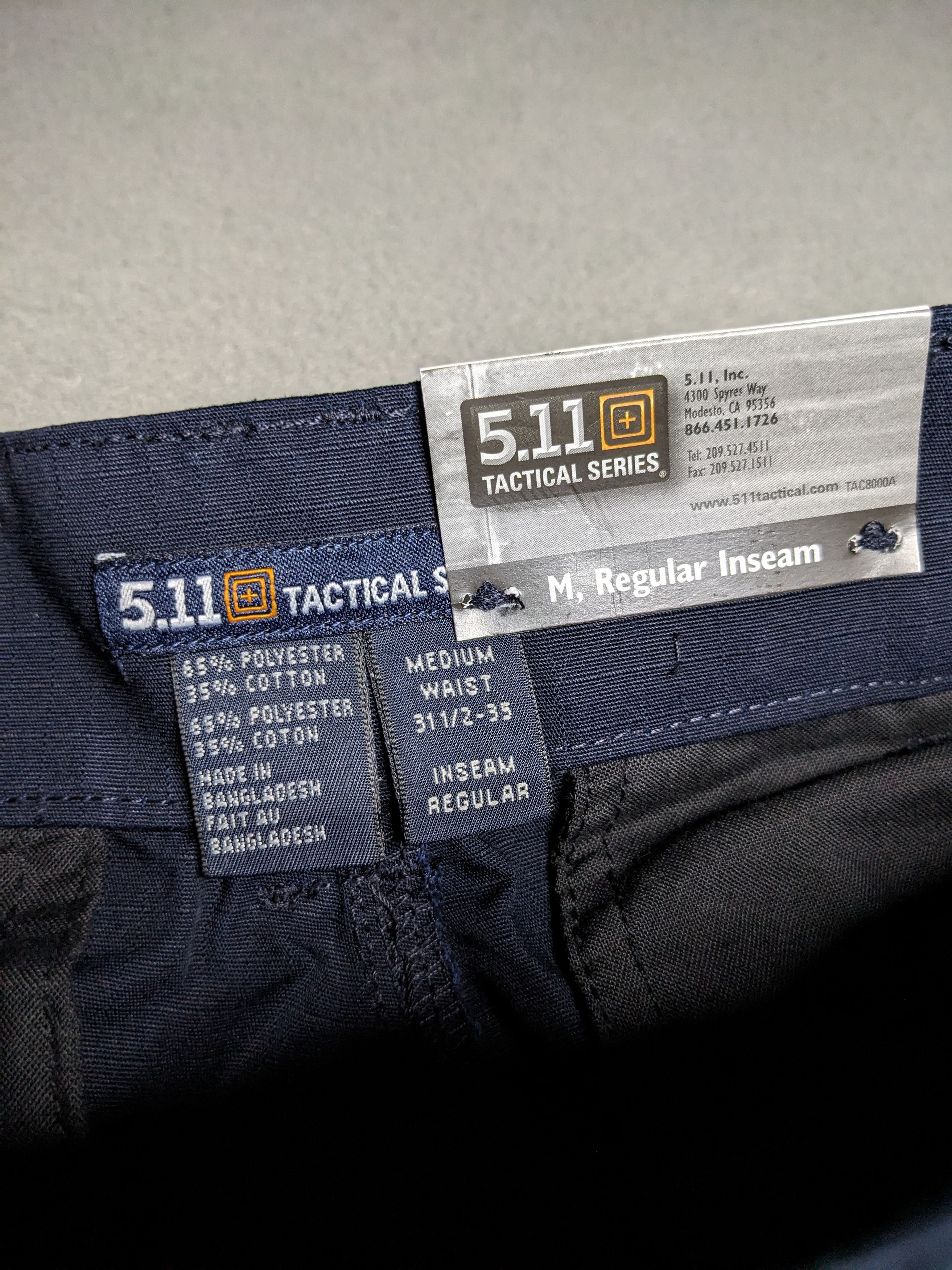 5.11 5.11 Tactical TDU Mens Pants 32x33 Medium/Regular Ripstop Size US 32 / EU 48 - 6 Thumbnail