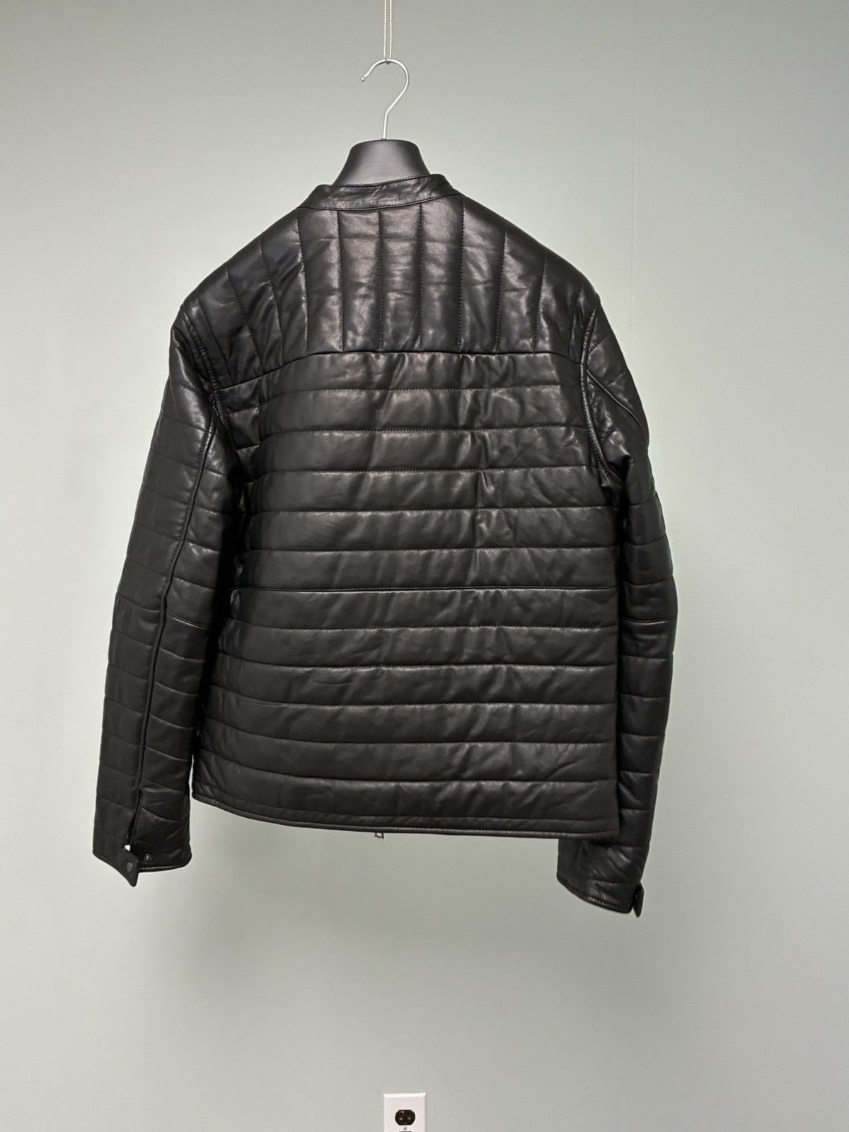 John Varvatos Kitt Quilted Racer Jacket EU 5 USA 40 Size US M / EU 48-50 / 2 - 10 Thumbnail
