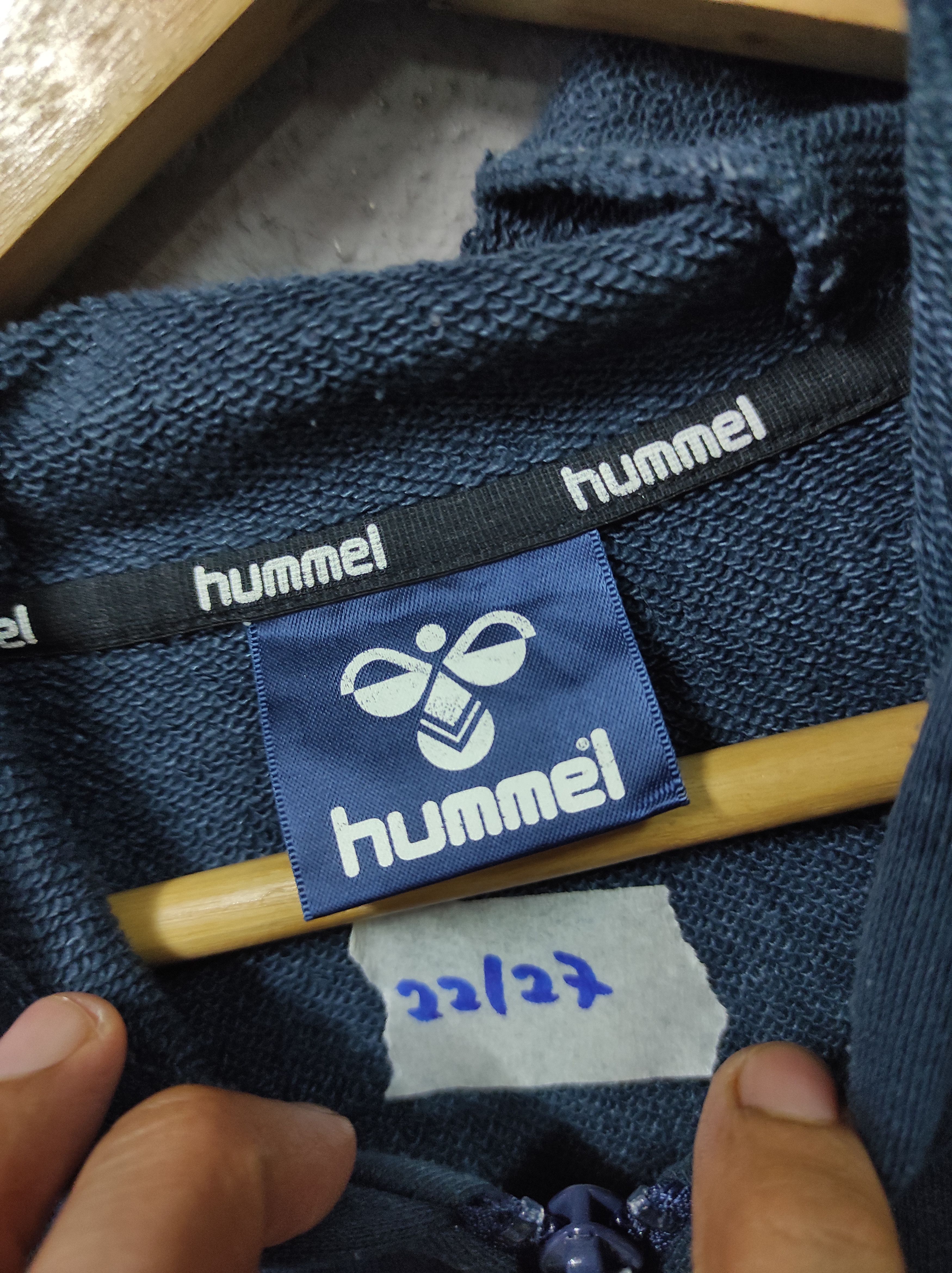 Hummel × Japanese Brand HUMMEL BIG LOGO HOODIE Size US L / EU 52-54 / 3 - 5 Thumbnail