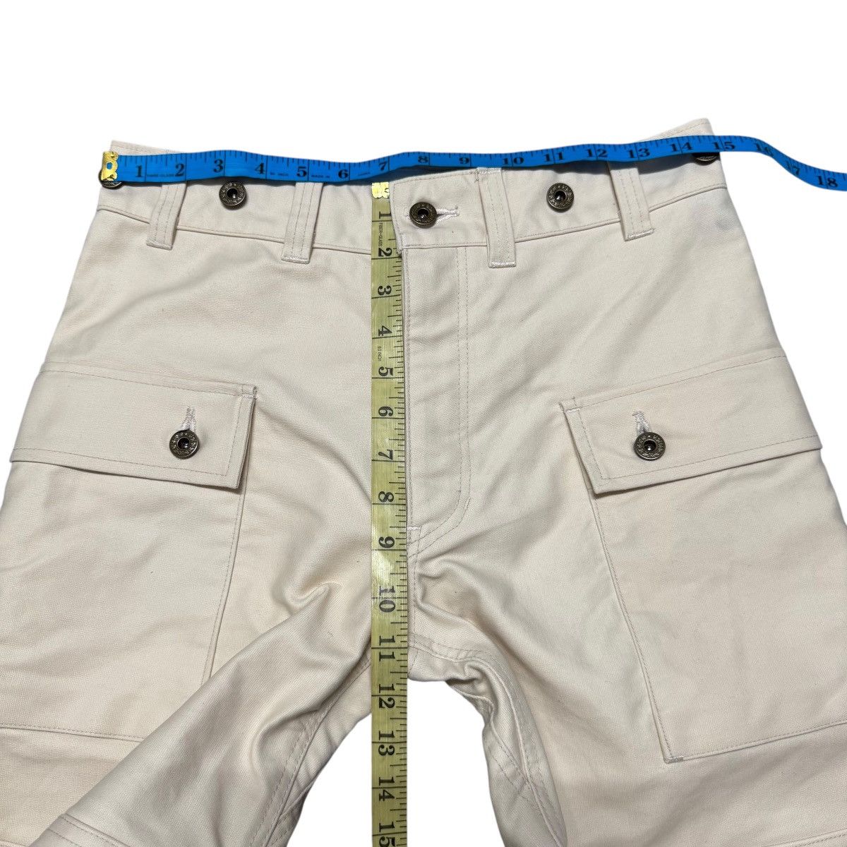 Kaptain Sunshine PABLO VINCI Oiled Chinos Monkey Pants Size US 30 / EU 46 - 17 Thumbnail