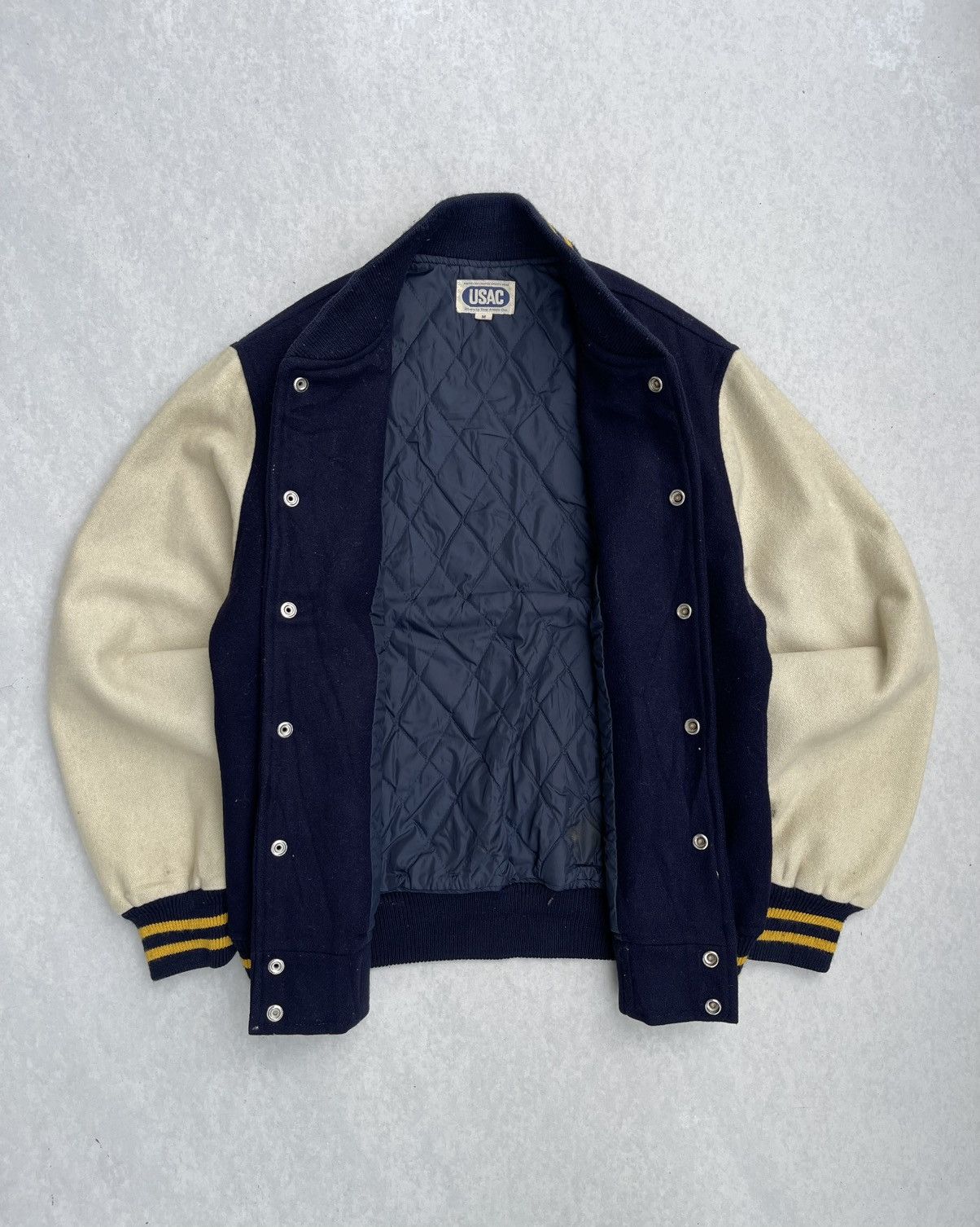 Vintage 🔥Vintage USAC American Campus Varsity Jacket Size US M / EU 48-50 / 2 - 4 Thumbnail
