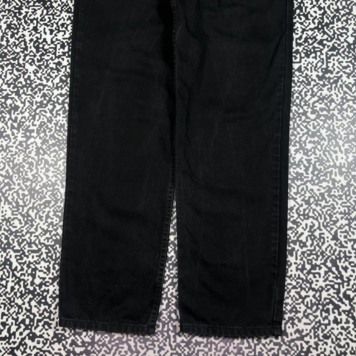 Levi's Vintage Clothing 38x34 Levis 550 Vintage Washed Black Denim Jeans USA Style Size US 38 / EU 54 - 12 Thumbnail