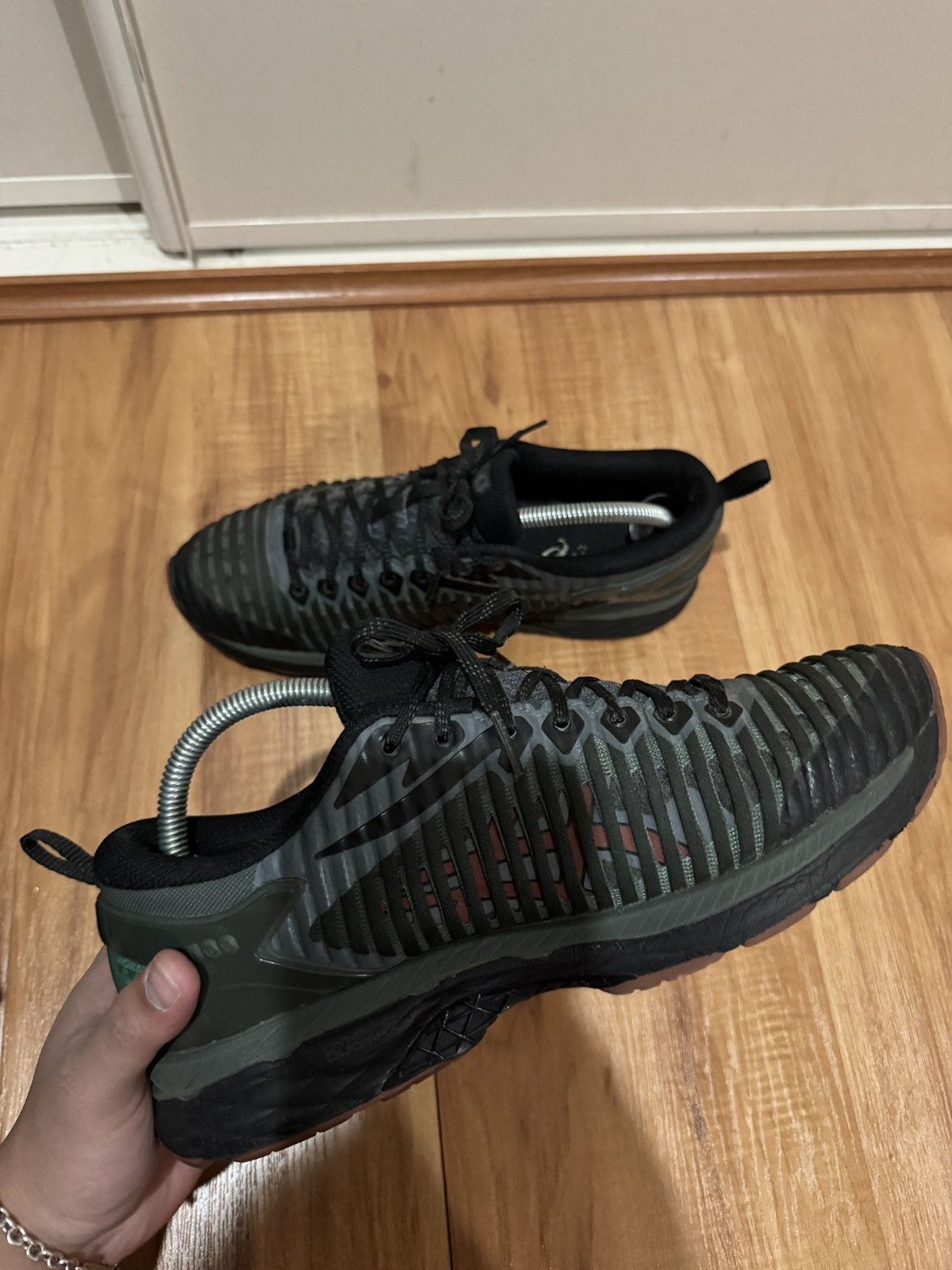 Asics × Kiko Kostadinov ASICS x Kiko Kostadinov Gel-Delva 1 Forest Green Size US 8 / EU 41 - 3 Thumbnail