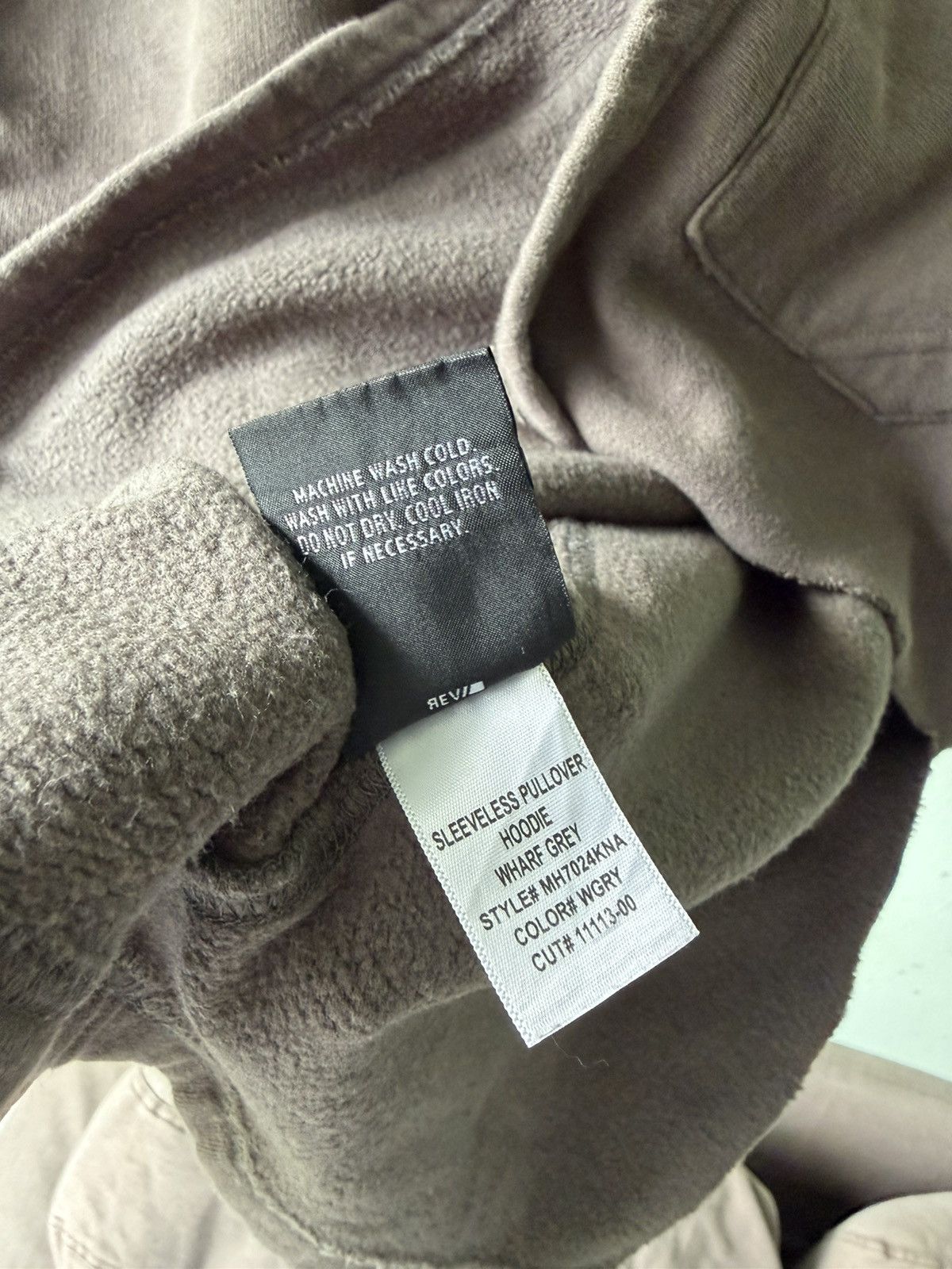 Hudson Hudson Sleeveless Hoodie Size US M / EU 48-50 / 2 - 8 Thumbnail