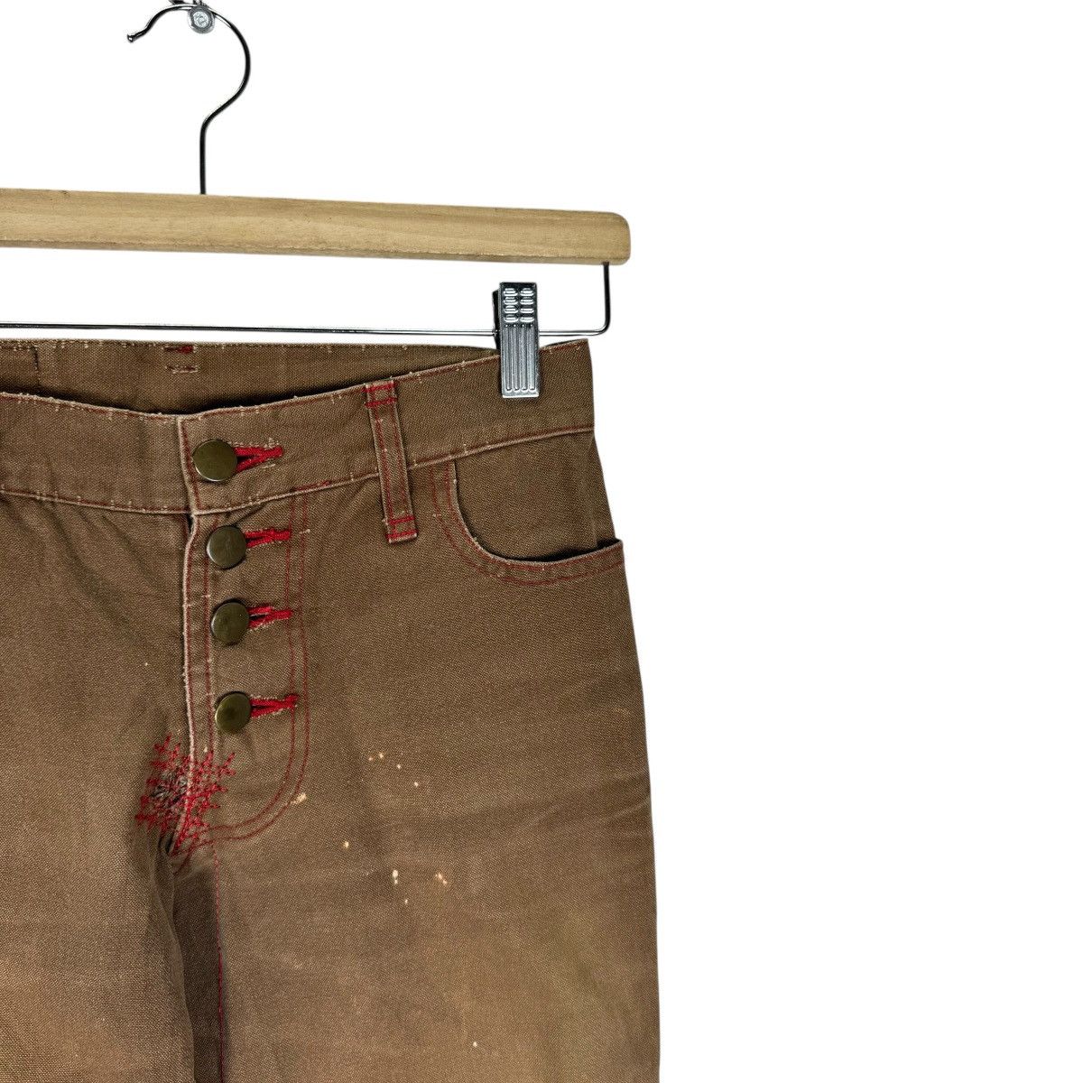 Christopher Nemeth 🔥CHRISTOPHER NEMETH DENIM SHORT PANTS Size 26" / US 2 / IT 38 - 3 Thumbnail