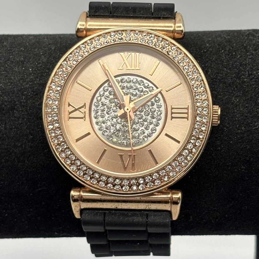 Other Rose Gold & Black Watch Size ONE SIZE - 1 Thumbnail