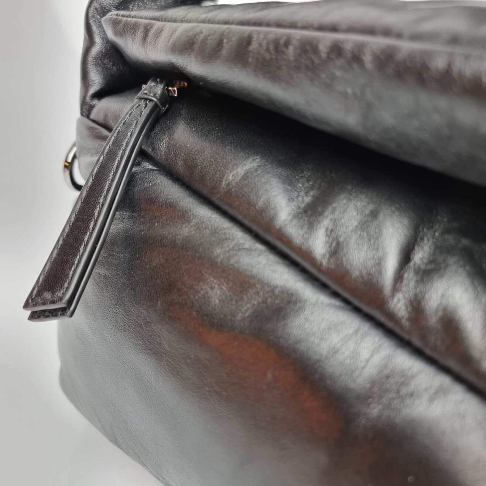 Loewe Loewe Puzzle Black Puff Hobo Shoulder Bag New Size ONE SIZE - 5 Thumbnail