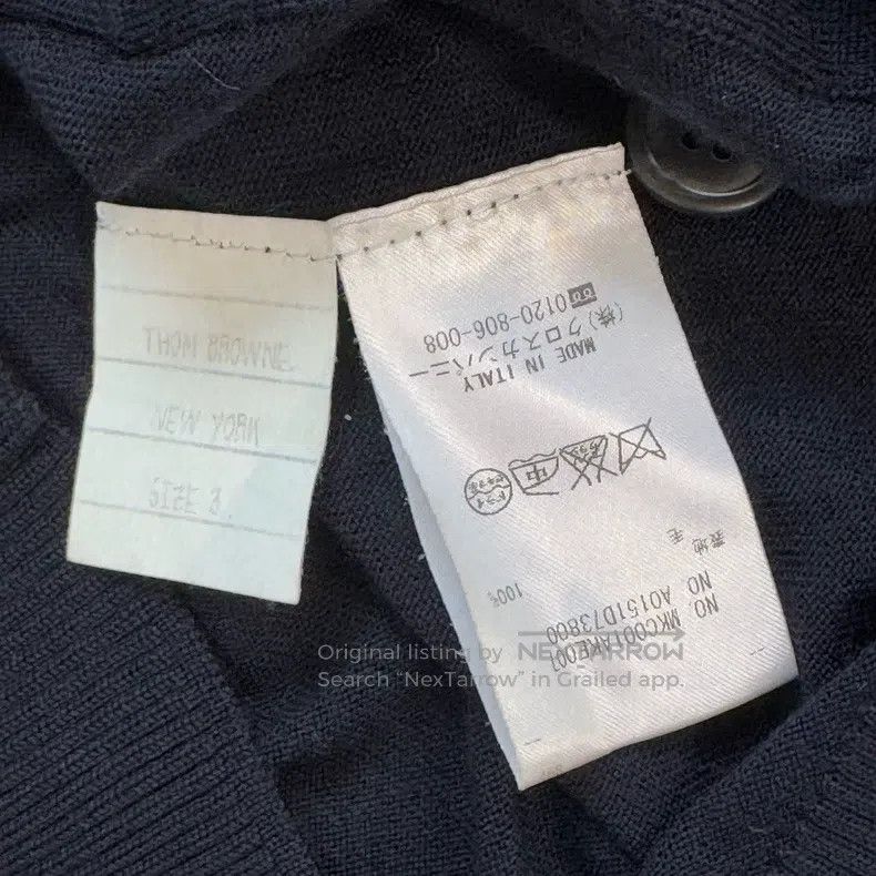 Thom Browne Thom Browne a cardigan Size US L / EU 52-54 / 3 - 4 Thumbnail