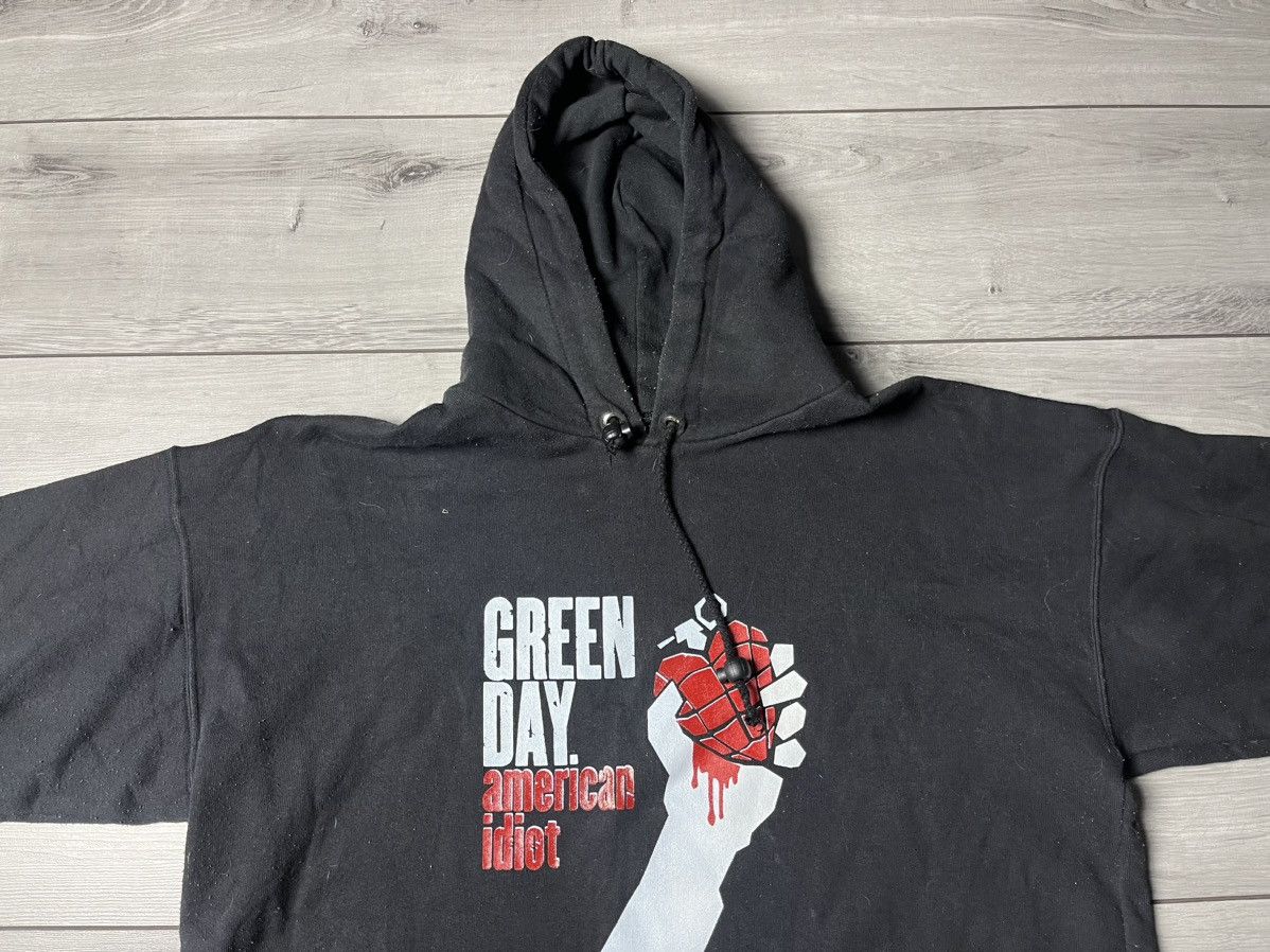 Band Tees Green day American idiot hoodie 90s vintage size XLarge Size US XL / EU 56 / 4 - 3 Thumbnail