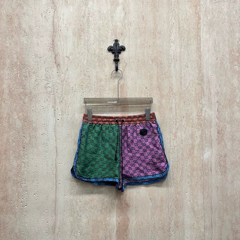 Gucci Gucci Size XS Contrast color mulberry silk old flower full Size 24" / US 00 / IT 34 - 1 Thumbnail