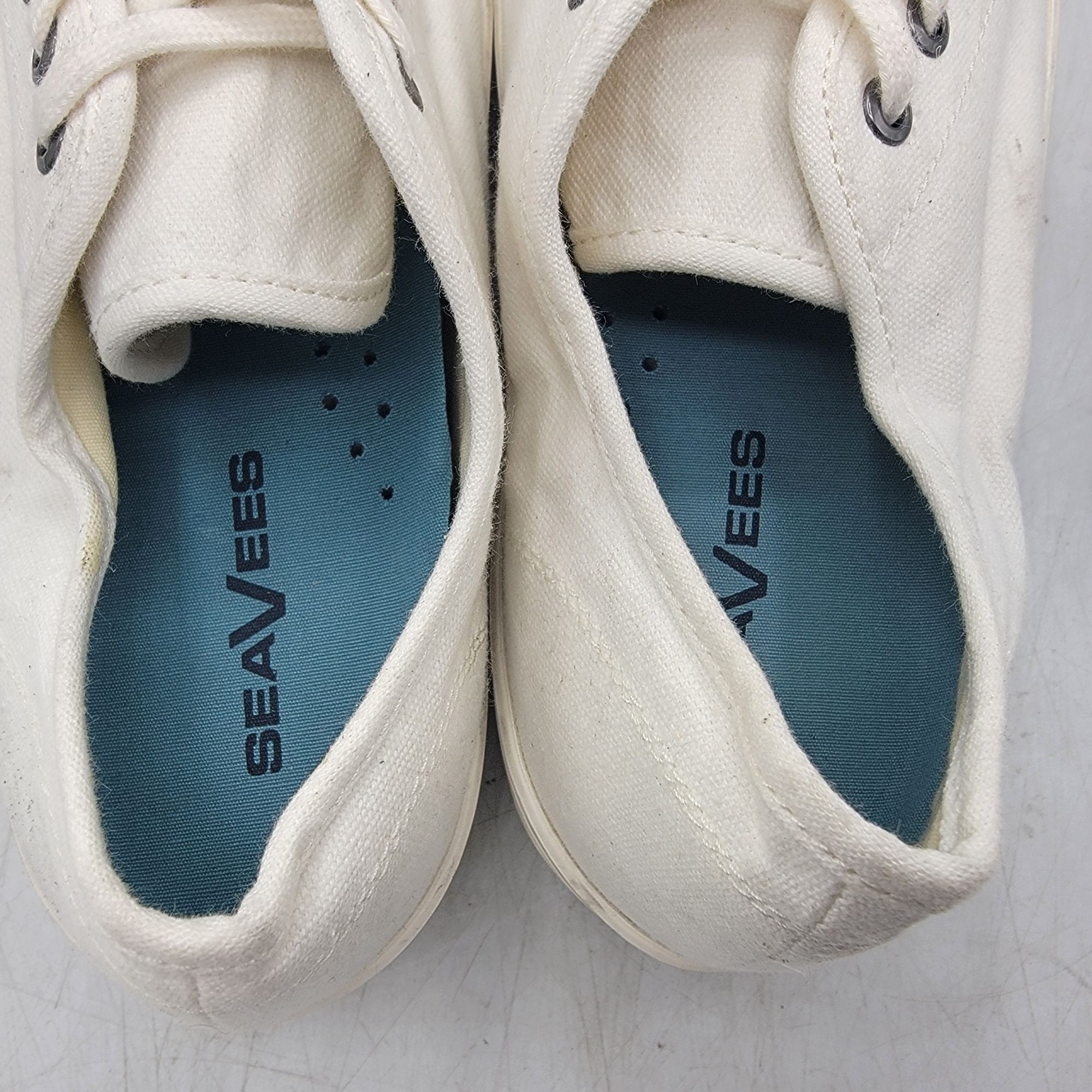 SeaVees Seavees Monterey Sneaker Platform Womens 9 White Bleach Cott Size US 9 / IT 39 - 6 Thumbnail