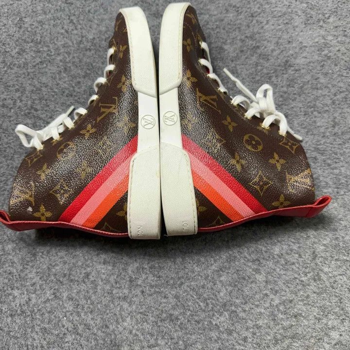Louis Vuitton Louis Vuitton Classic Monogram Sneakers -2508 Size US 6.5 / EU 39-40 - 7 Thumbnail