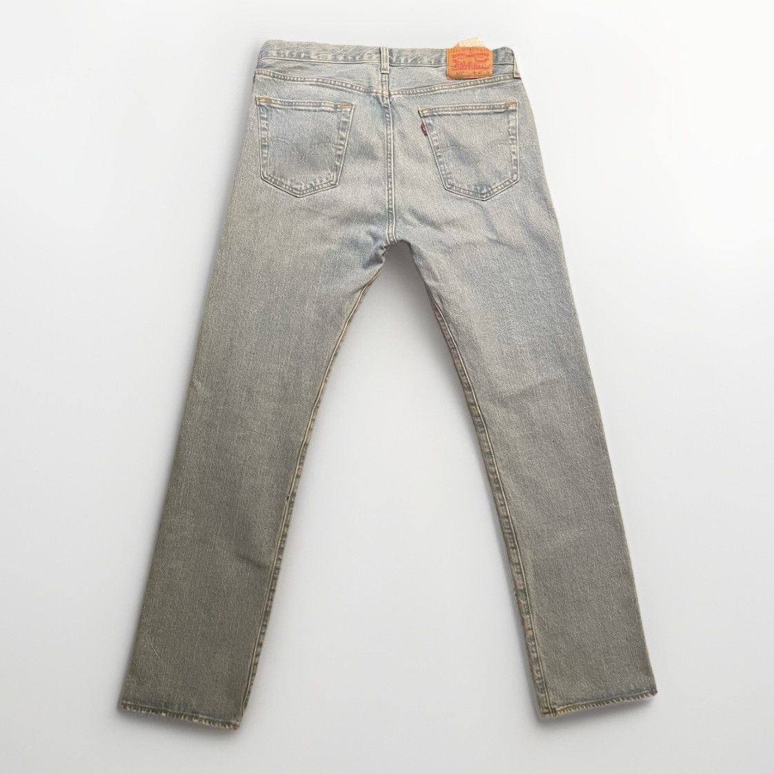 Levi's Light Blue 501 Denim 32x32 Size US 32 / EU 48 - 3 Thumbnail