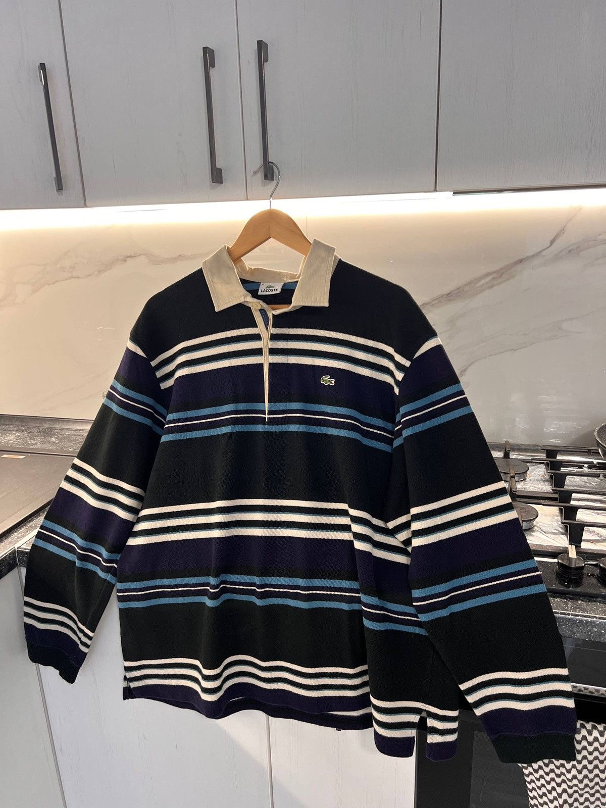 Lacoste Lacoste vintage longsleeve Size US XL / EU 56 / 4 - 9 Thumbnail