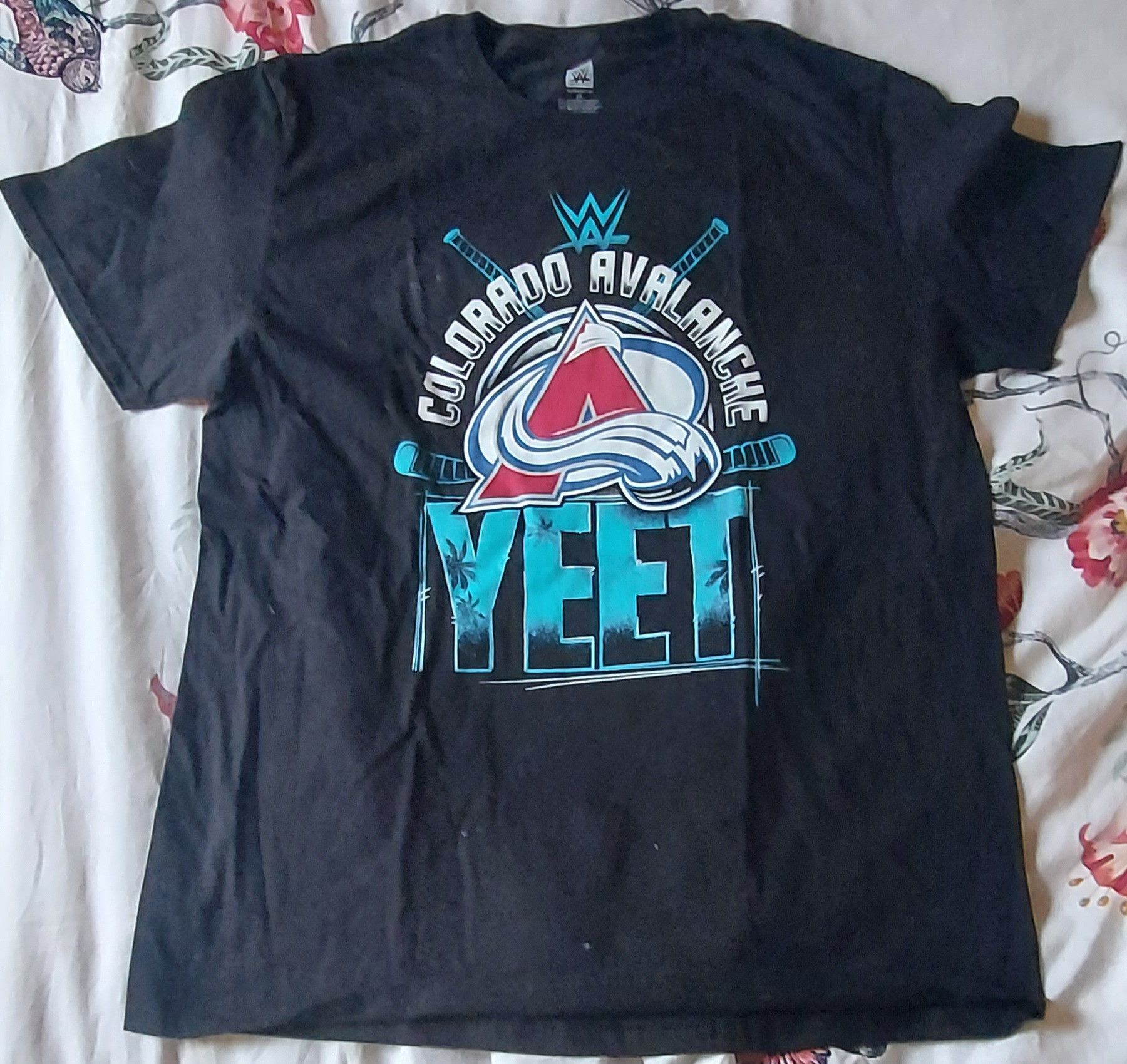 WWE WWE XL Jey Uso Shirt Colorado Avalanche WWF DENVER Yeet Size US XL / EU 56 / 4 - 1 Thumbnail