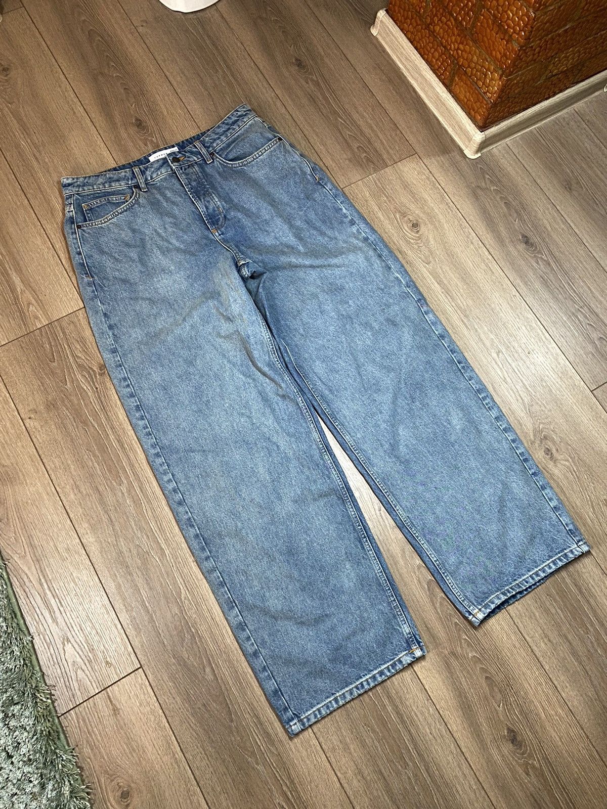 If Six Was Nine hidden season inside out baggy denim Size US 34 / EU 50 - 6 Thumbnail