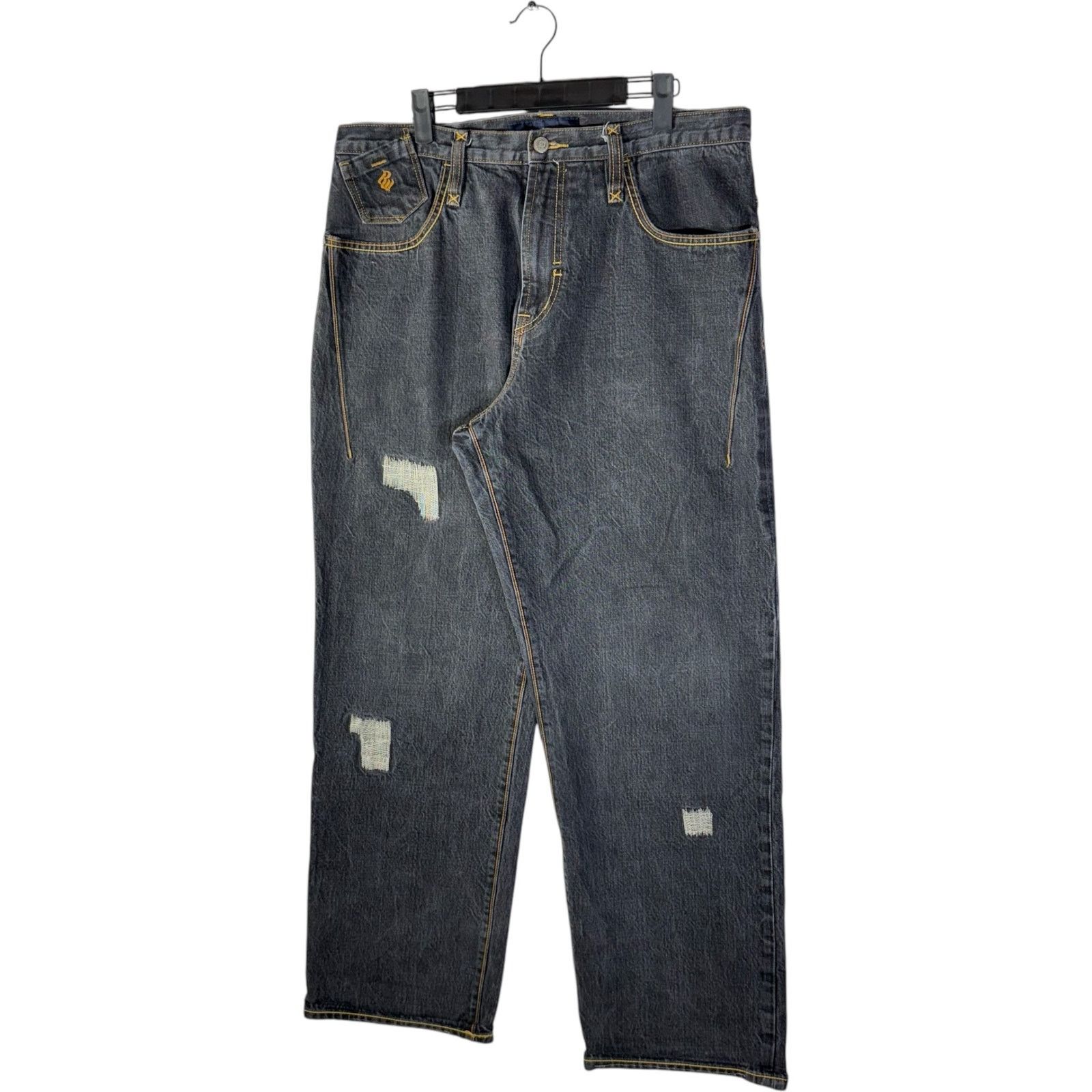 Rocawear Y2K Rocawear Wide Leg Denim Jeans 36x30 Size US 36 / EU 52 - 3 Thumbnail