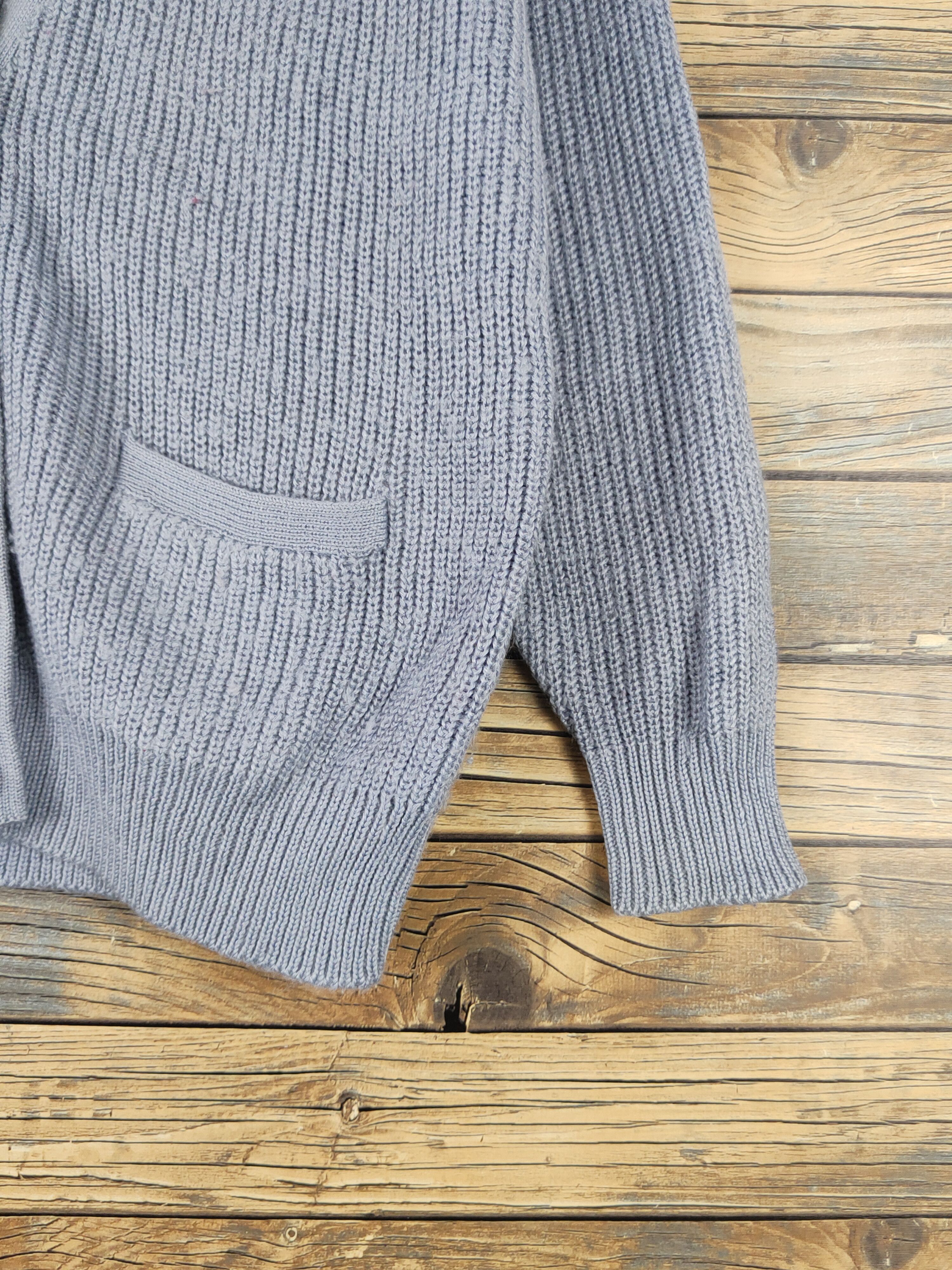 Homespun Knitwear Japanese Brand Blue Knitwear Cardigan #W1648 Size M / US 6-8 / IT 42-44 - 6 Thumbnail