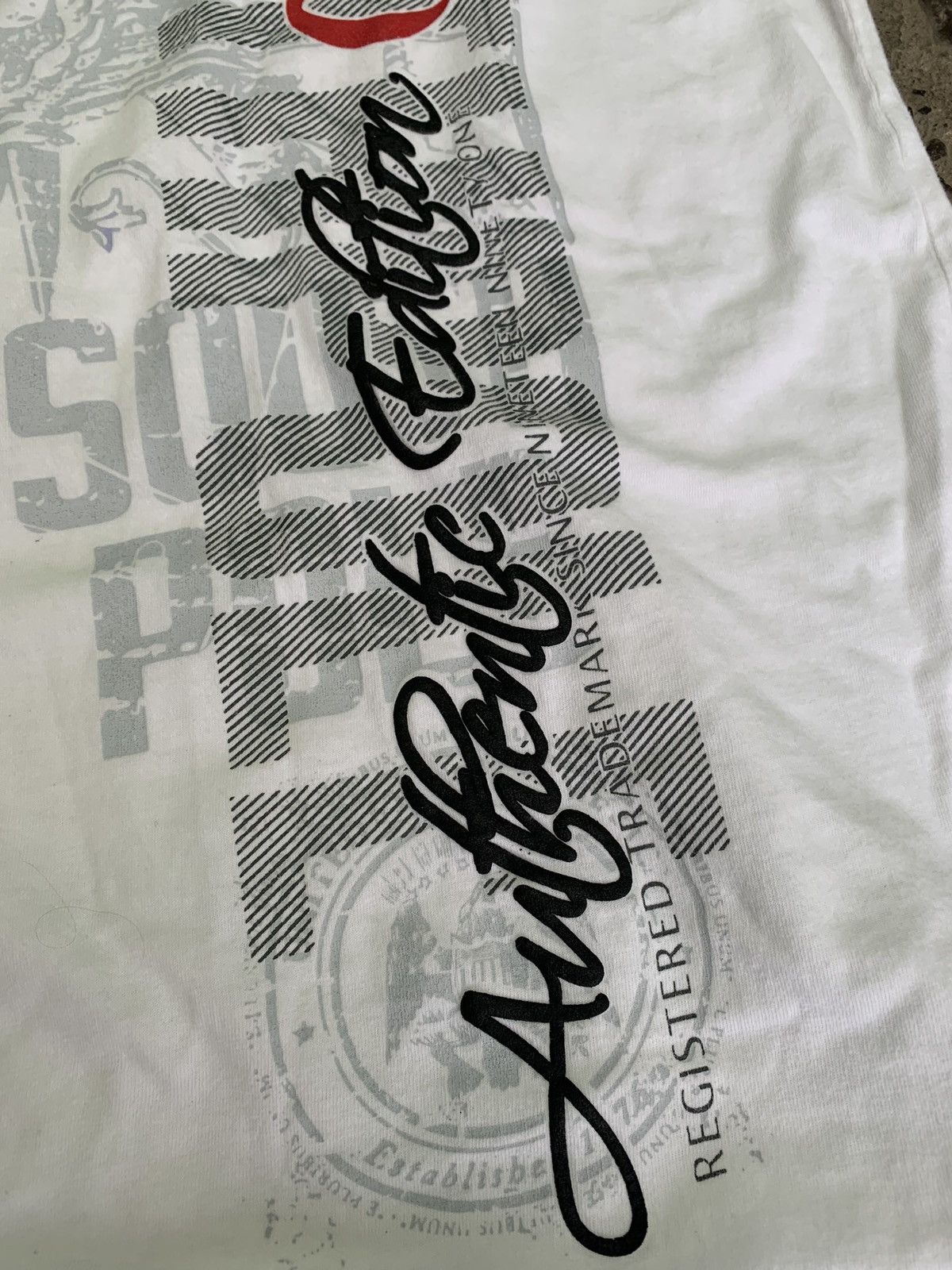 Affliction Vintage South Pole T shirt Size US XL / EU 56 / 4 - 3 Thumbnail