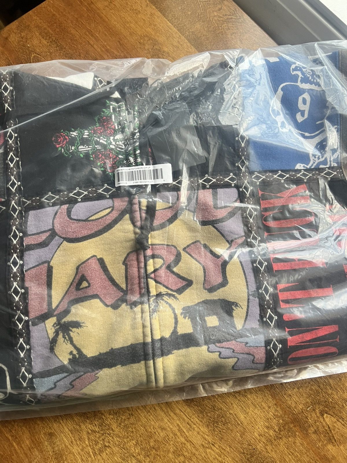 Number (N)ine × Supreme Supreme Number Nine Patchwork Zip Up Hooded Sweatshirt Size US M / EU 48-50 / 2 - 4 Thumbnail