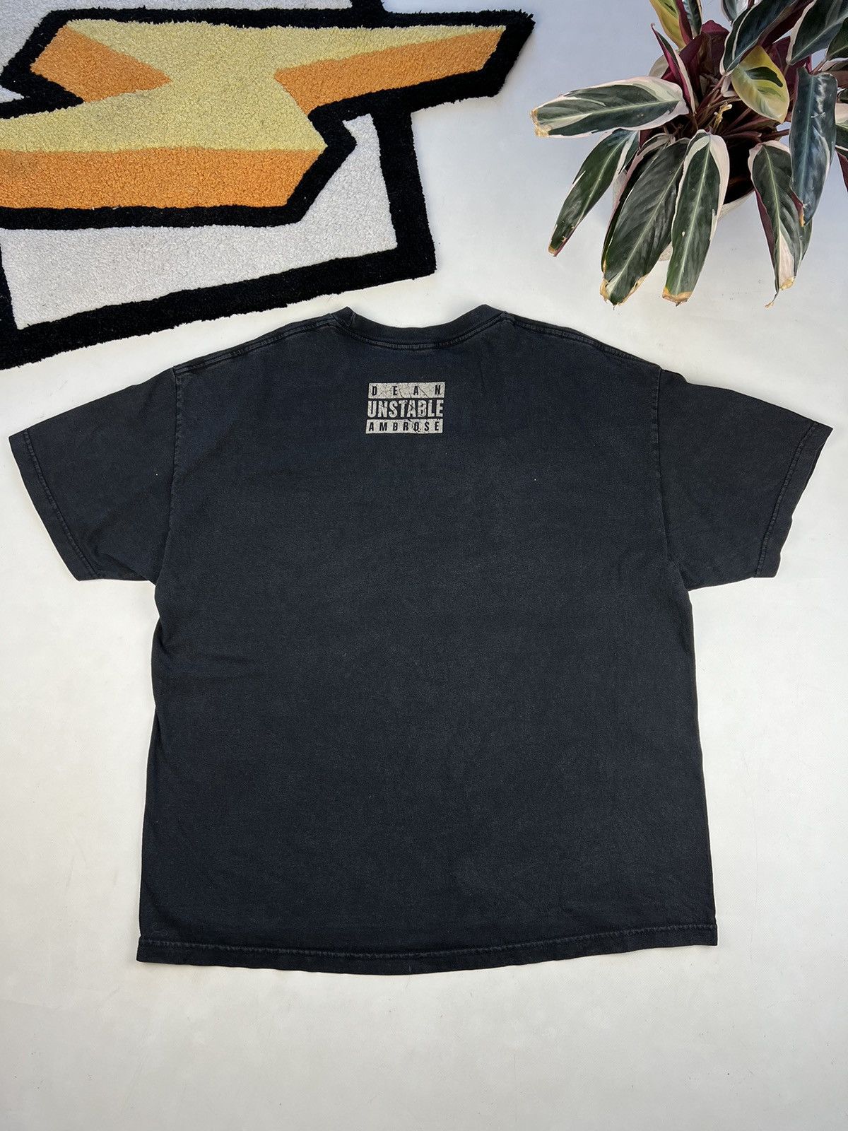 Band Tees Vintage dean ambrose WWE Black Tee Size US XXL / EU 58 / 5 - 2 Thumbnail