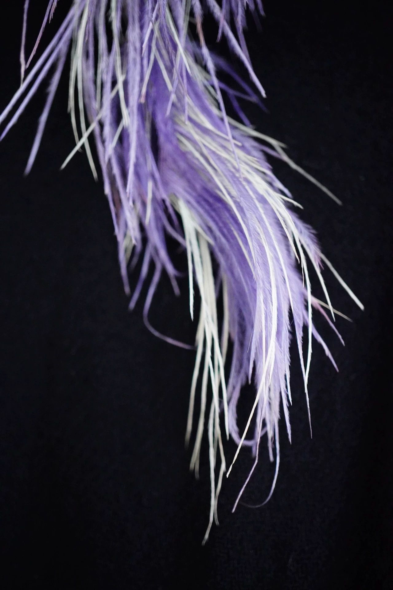 MM6 mm6 2000s purple & light green woven feather necklace 9/10 Size ONE SIZE - 4 Thumbnail