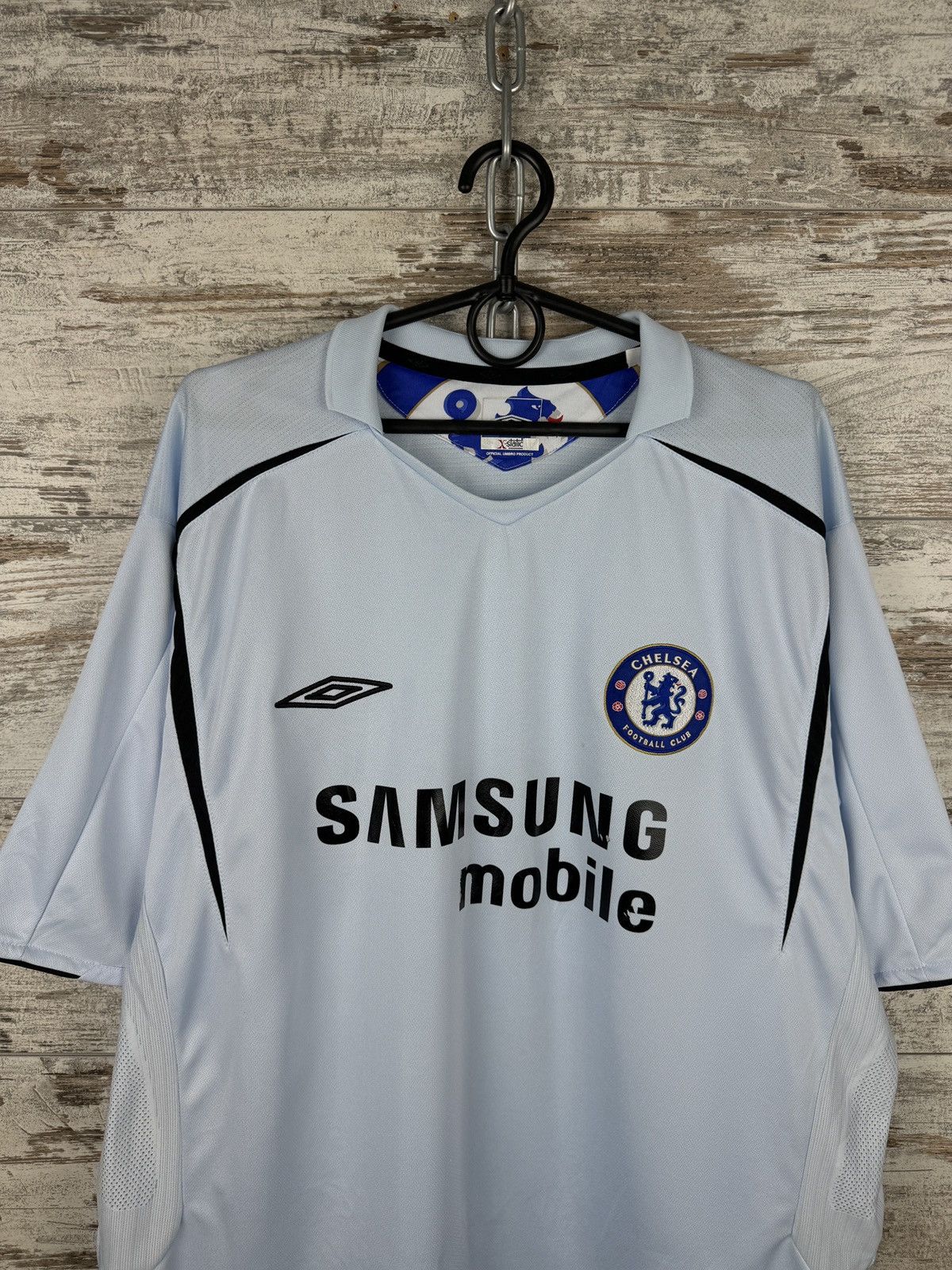Chelsea Soccer × Umbro Mens Vintage Umbro Chelsea FC T-shirt soccer jersey tee rare Size US XXL / EU 58 / 5 - 3 Thumbnail