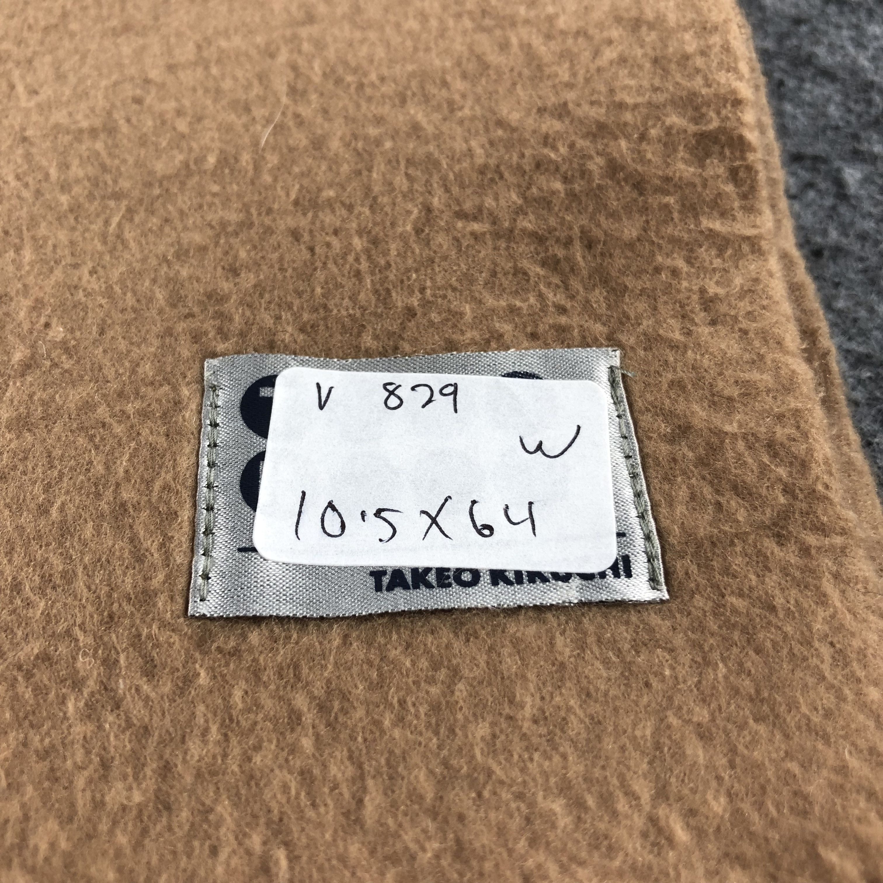 Takeo Kikuchi Takeo Kikuchi Wool Scarf Muffler V829 Size ONE SIZE - 5 Thumbnail