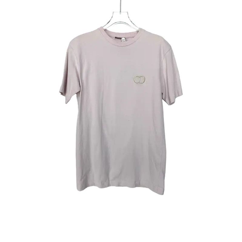 Dior Dior Pink Wool Women's T-Shirt 0089 Size XS / US 0-2 / IT 36-38 - 1 Thumbnail