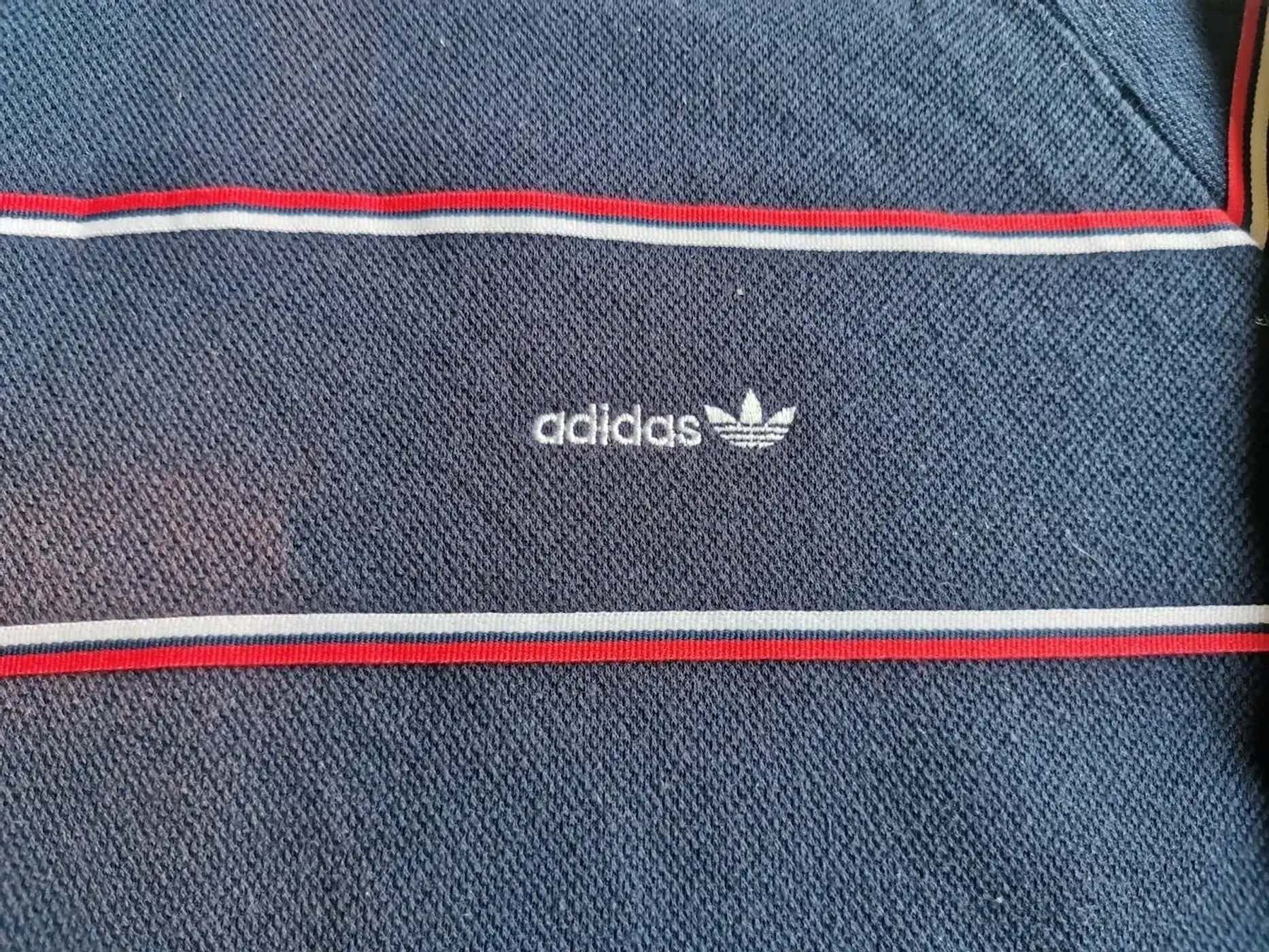 Adidas Vintage Adidas by Descente Stripe Sweatshirt Size US M / EU 48-50 / 2 - 3 Thumbnail