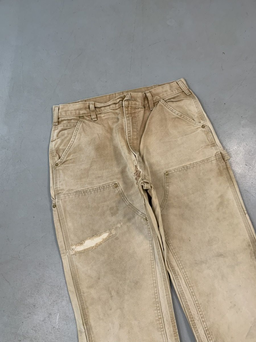 Carhartt Rare sunfade vintage carhartt double knee Size US 34 / EU 50 - 3 Thumbnail