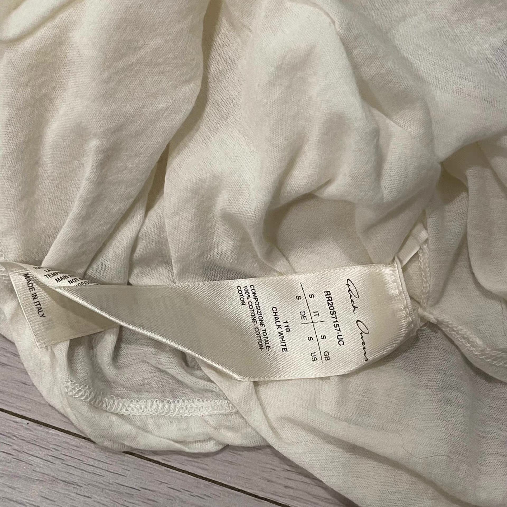 Rick Owens Rick Owens long T-shirt Q19 Size US S / EU 44-46 / 1 - 3 Thumbnail