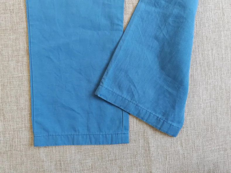 Loro Piana LORO PIANA Flaxen trousers Size US 30 / EU 46 - 9 Thumbnail