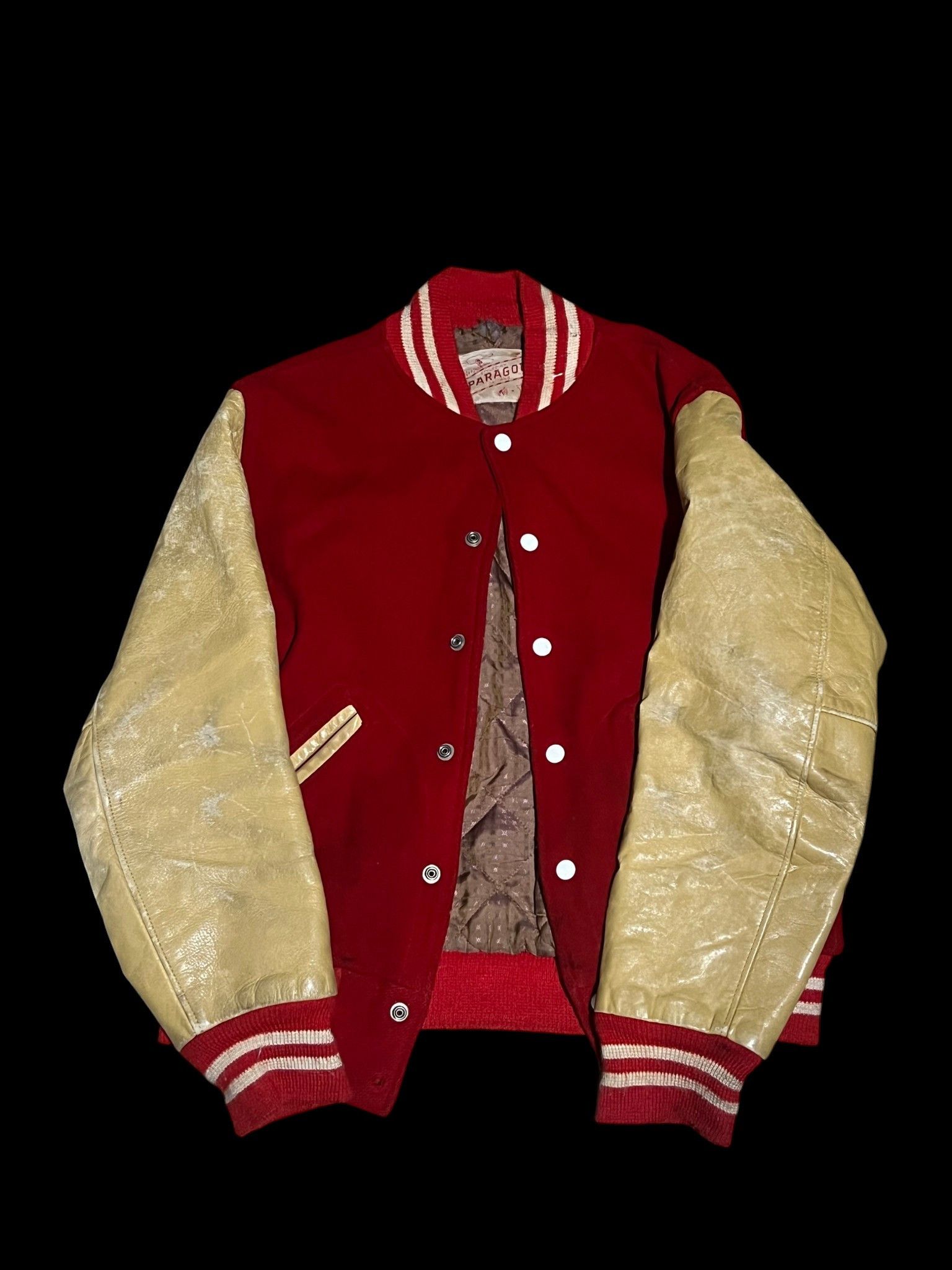 Vintage Vintage aged Varsity Jacket Size US S / EU 44-46 / 1 - 1 Thumbnail