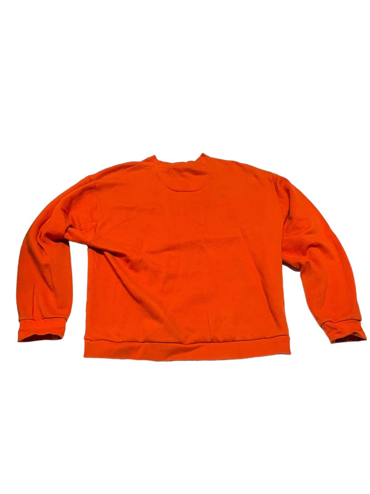 Polo Ralph Lauren × Vintage Vintage Ralph Lauren Orange Spellout Crewneck Sweatshirt L Size US L / EU 52-54 / 3 - 18 Thumbnail