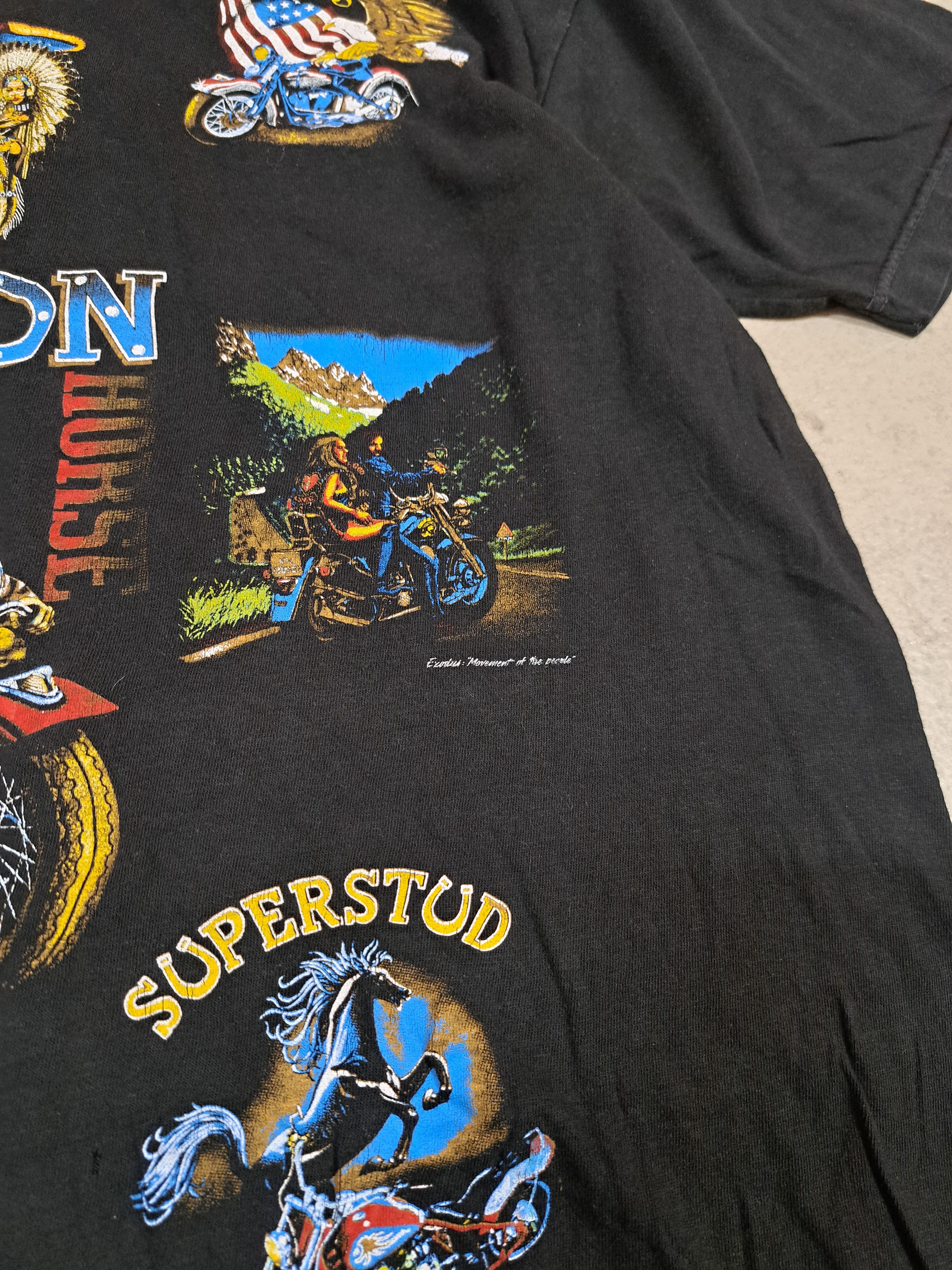 Vintage Vintage USA Motorcycle Tee Like 3D Emblem Size US L / EU 52-54 / 3 - 5 Thumbnail