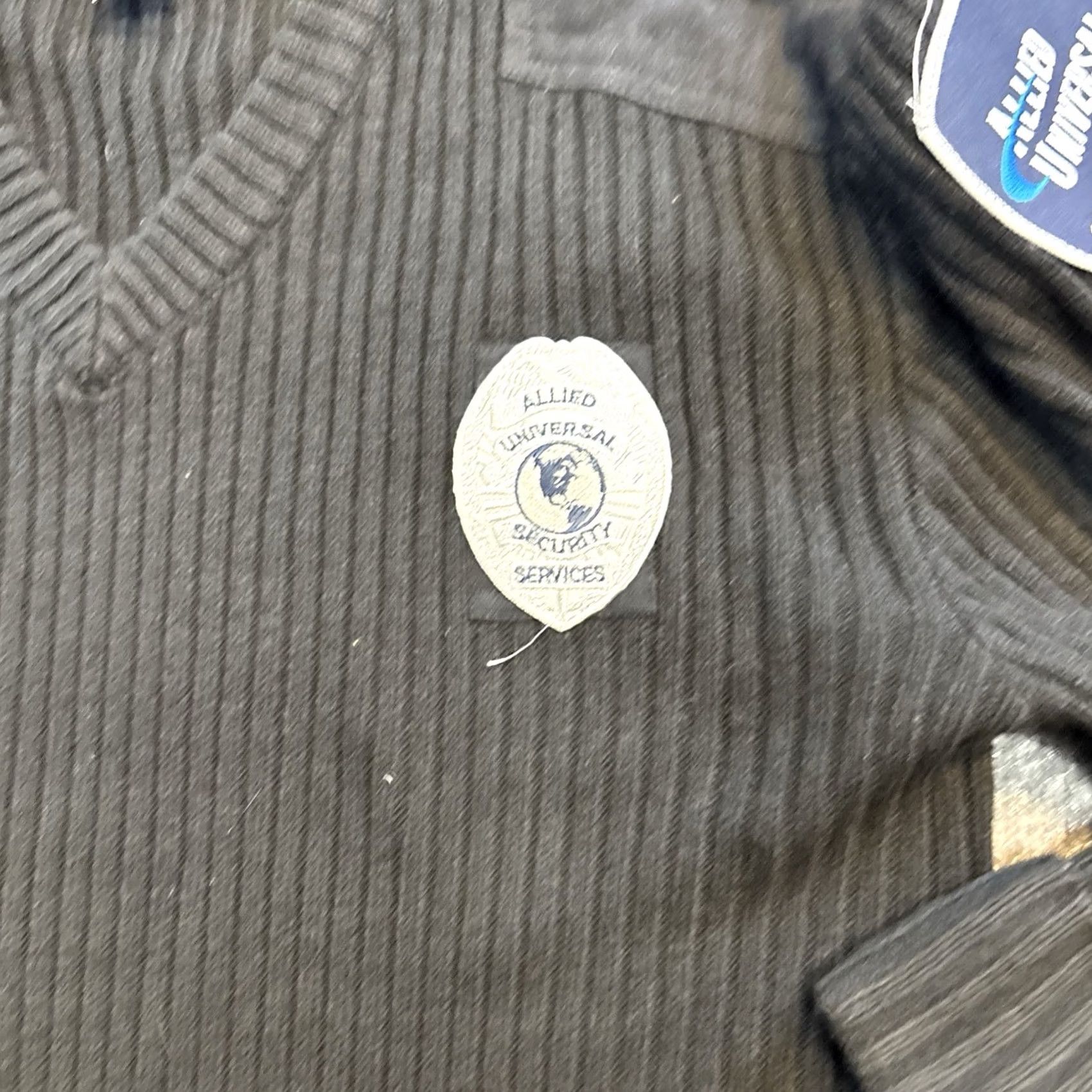 Vintage VINTAGE National Patrol Sweater Men Large Black Ribbed Vneck Crew Neck Knit Pullover Size US L / EU 52-54 / 3 - 3 Thumbnail