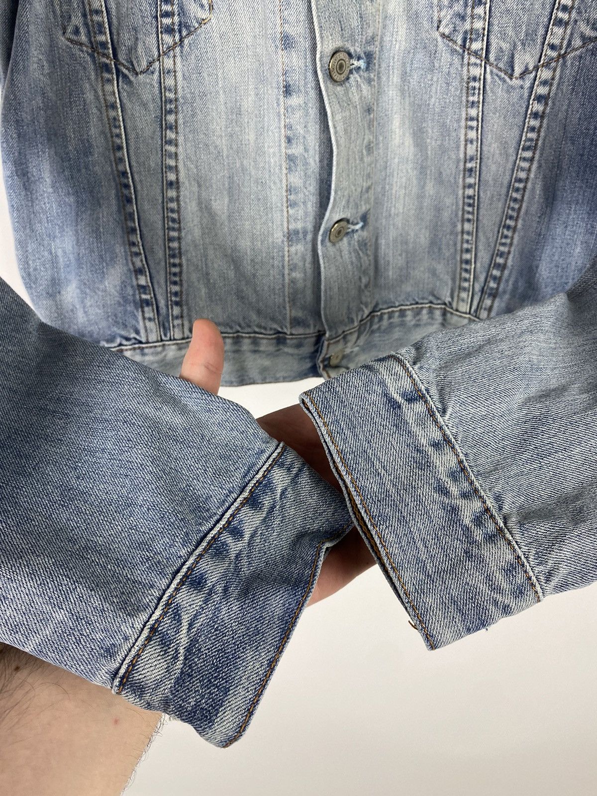 Levi's Y2K 72530 Levi’s Type 3 Washed Denim Trucker Jacket Size US L / EU 52-54 / 3 - 6 Thumbnail
