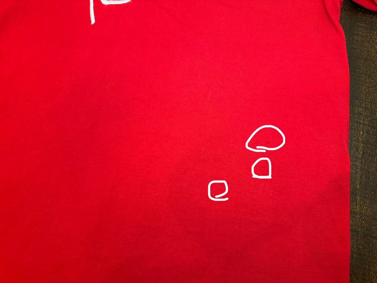 Vintage Peru Embroidered T Shirt Red Short Sleeve Rutsbel Tag-Large Size US L / EU 52-54 / 3 - 2 Thumbnail