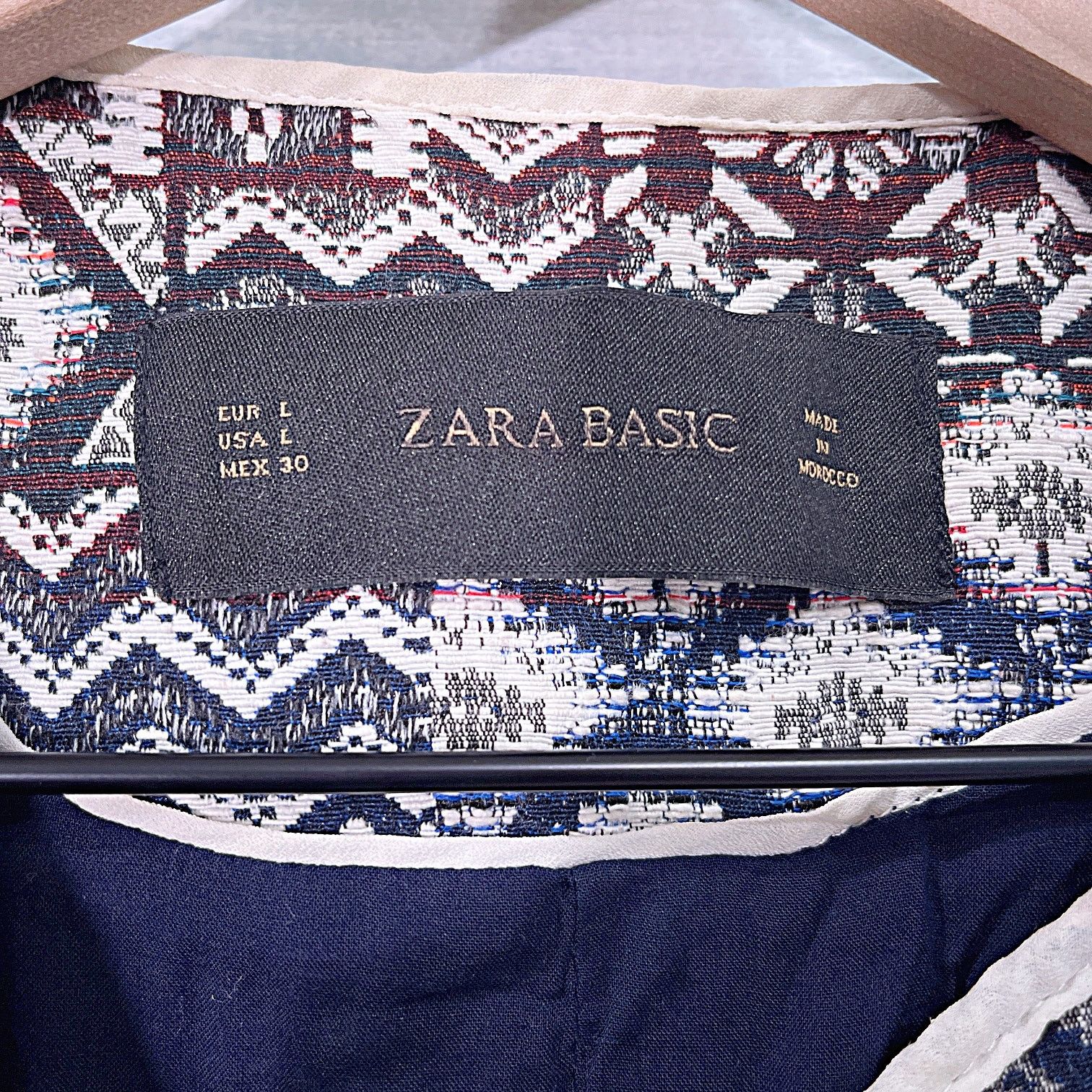 Zara ZARA Aztec Tapestry Jacket Womens Large Size L / US 10 / IT 46 - 5 Thumbnail